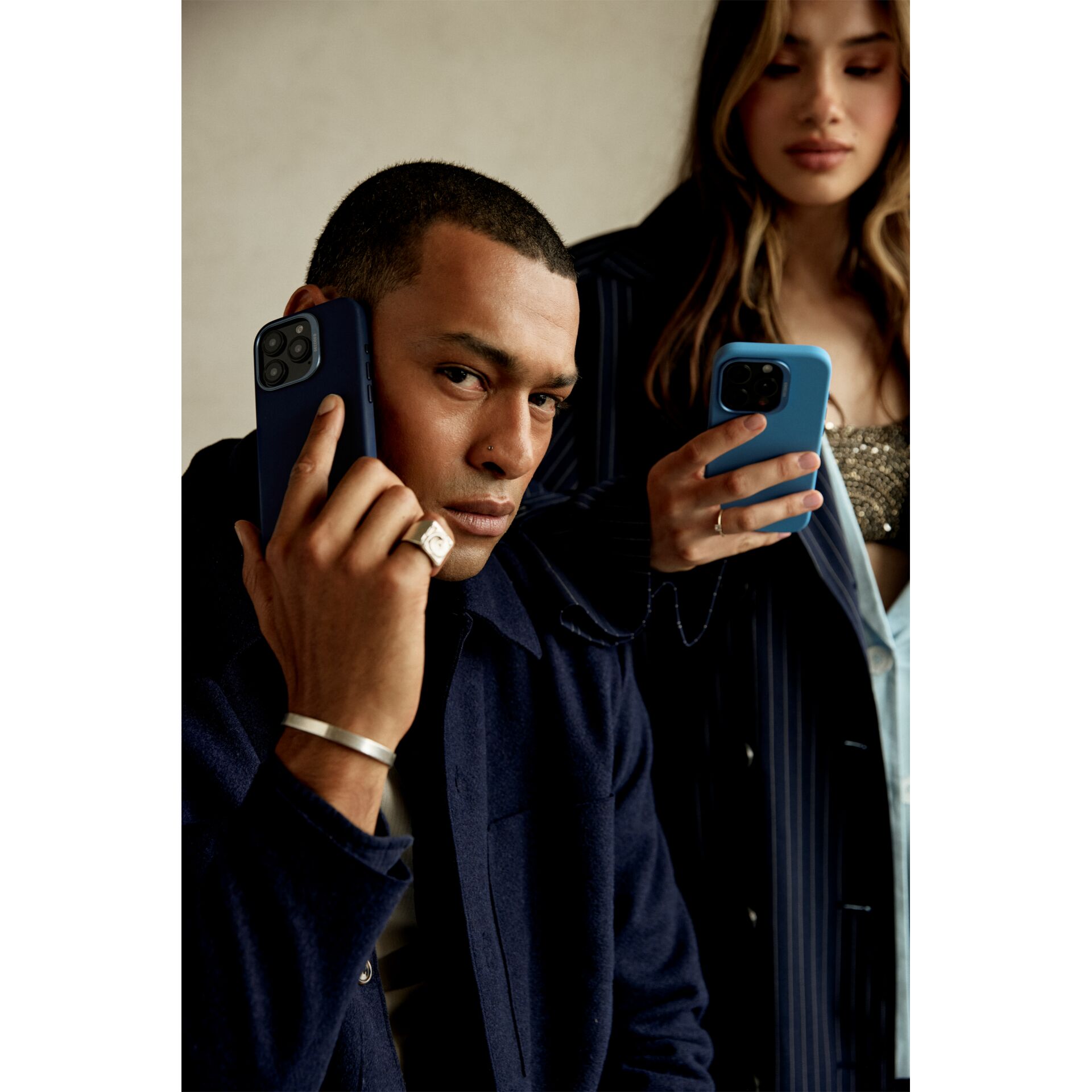 Photographie, Telefon, Handy, Kopf, Portrait