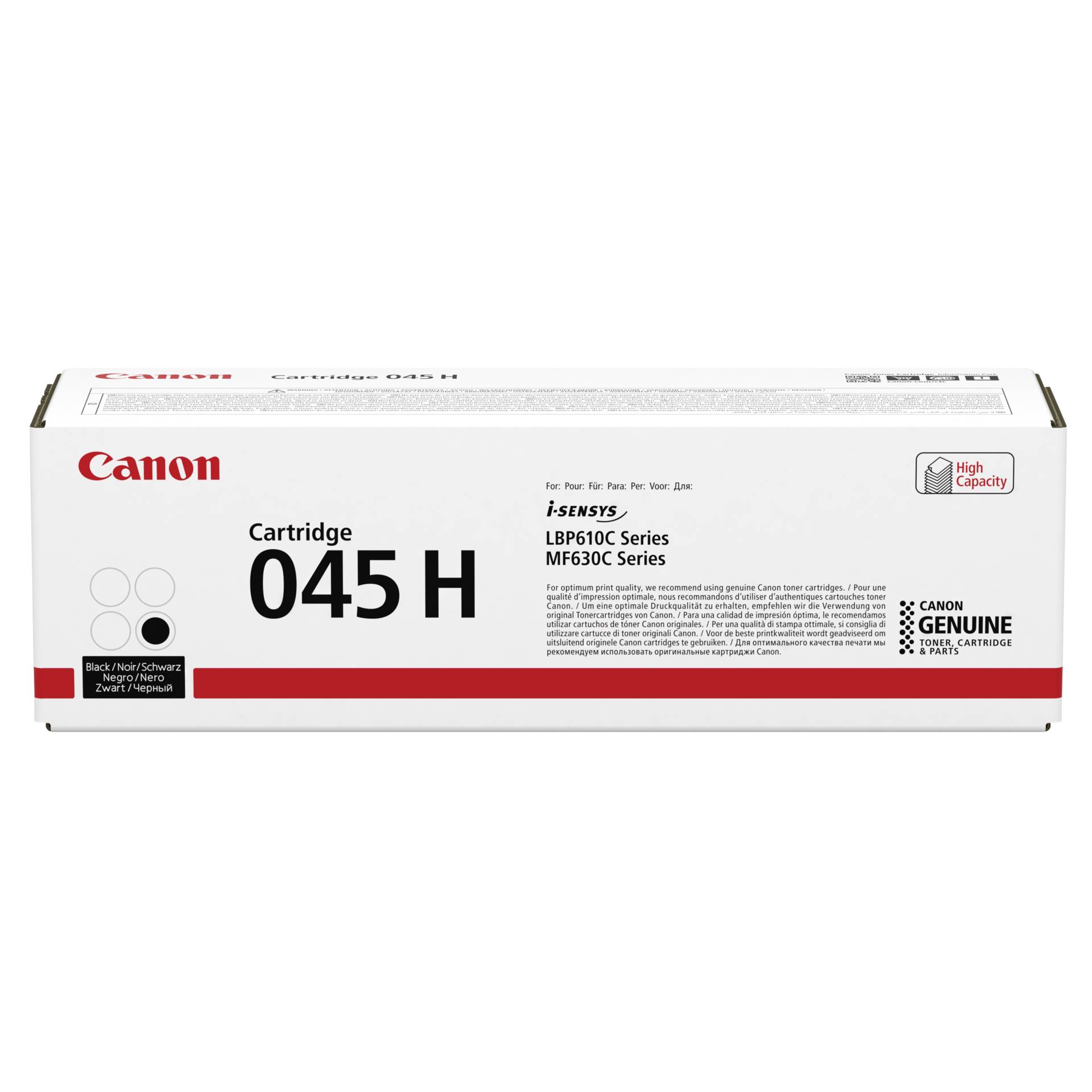 Canon Toner Cartridge 045 H BK  schwarz