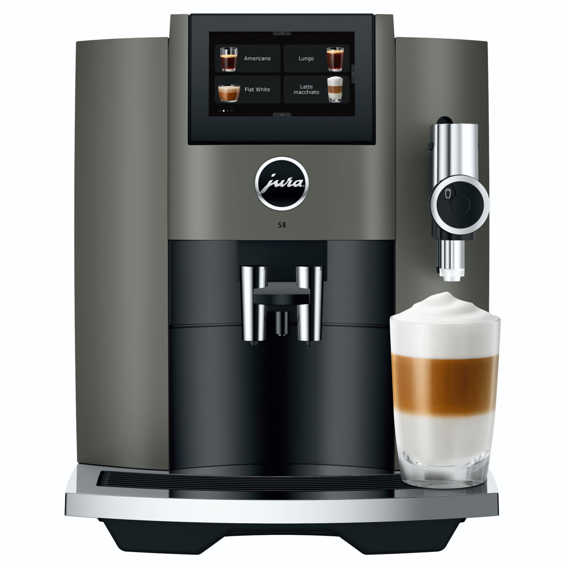 Kaffeemaschine, Espresso-Maschine, Kaffeezubereitung, Milchschaum, Barista-Gerät