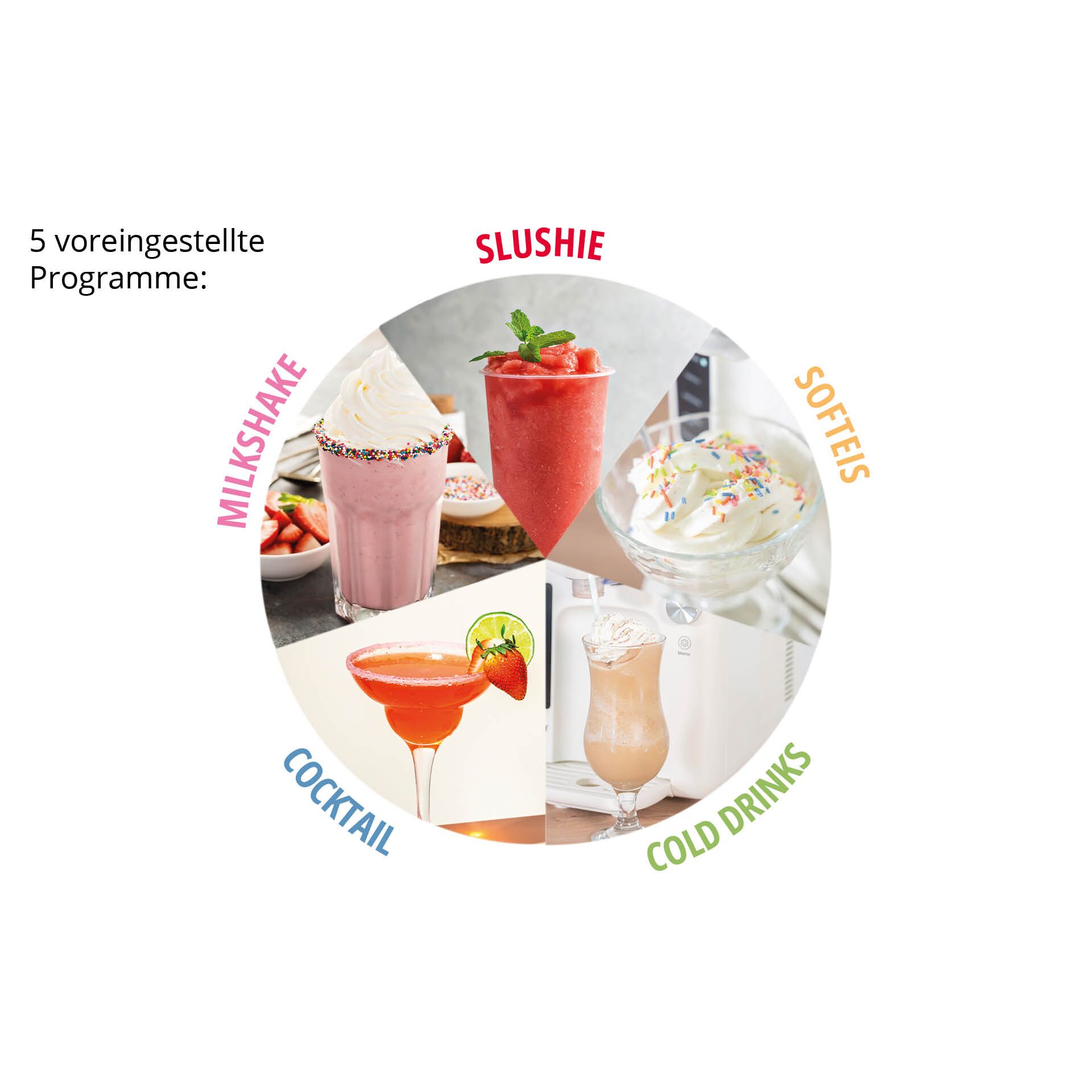 Milchshake, Slushie, Cocktail, Softie, Cold drinks
