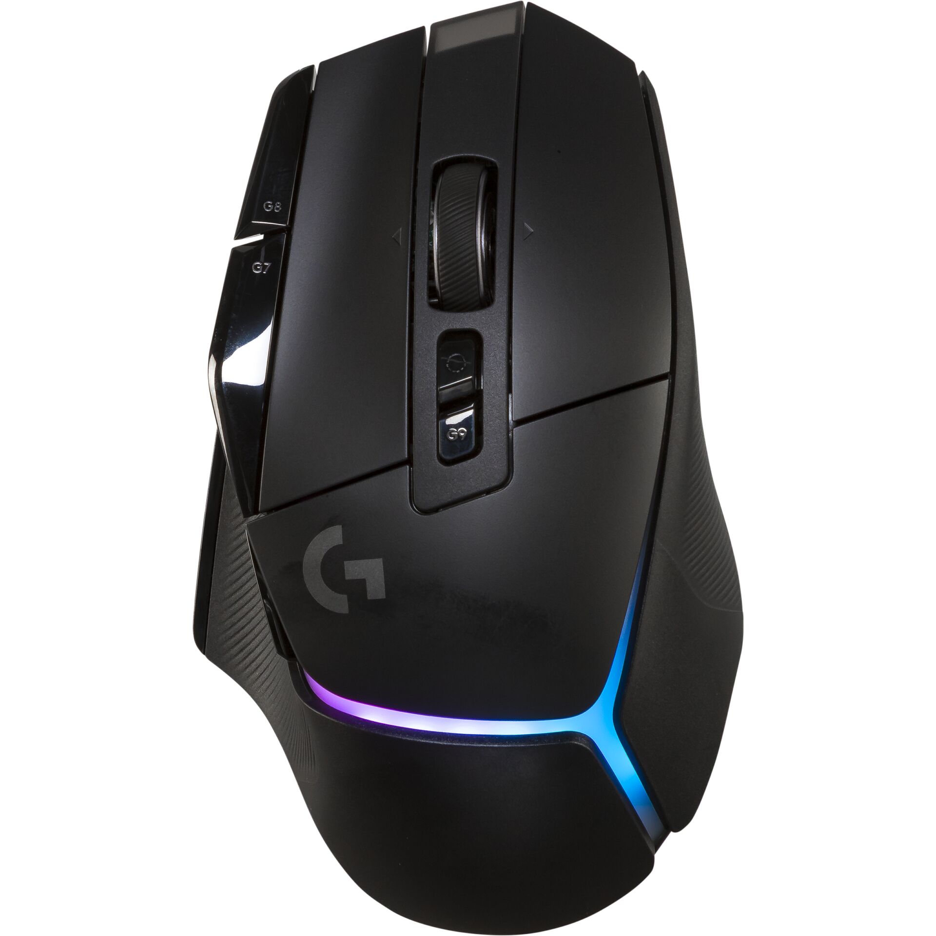Gaming-Maus, kabellos, RGB-Beleuchtung, Scrollrad, schwarz
