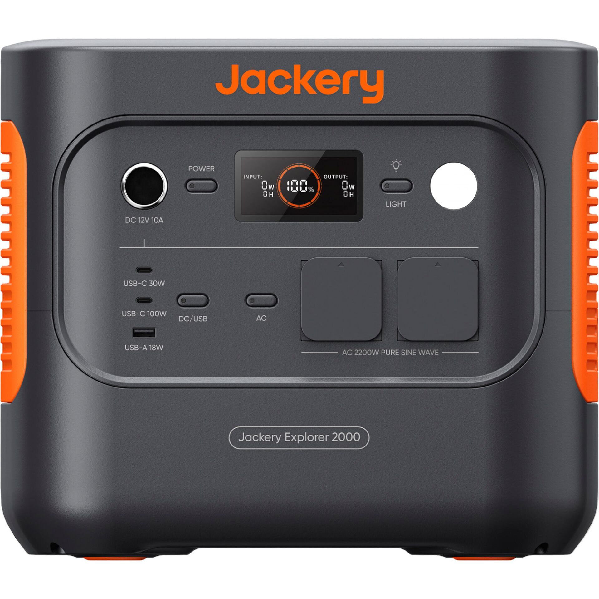 Stromgenerator, Tragbare Stromversorgung, USB-C, AC-Ausgang, LCD-Anzeige