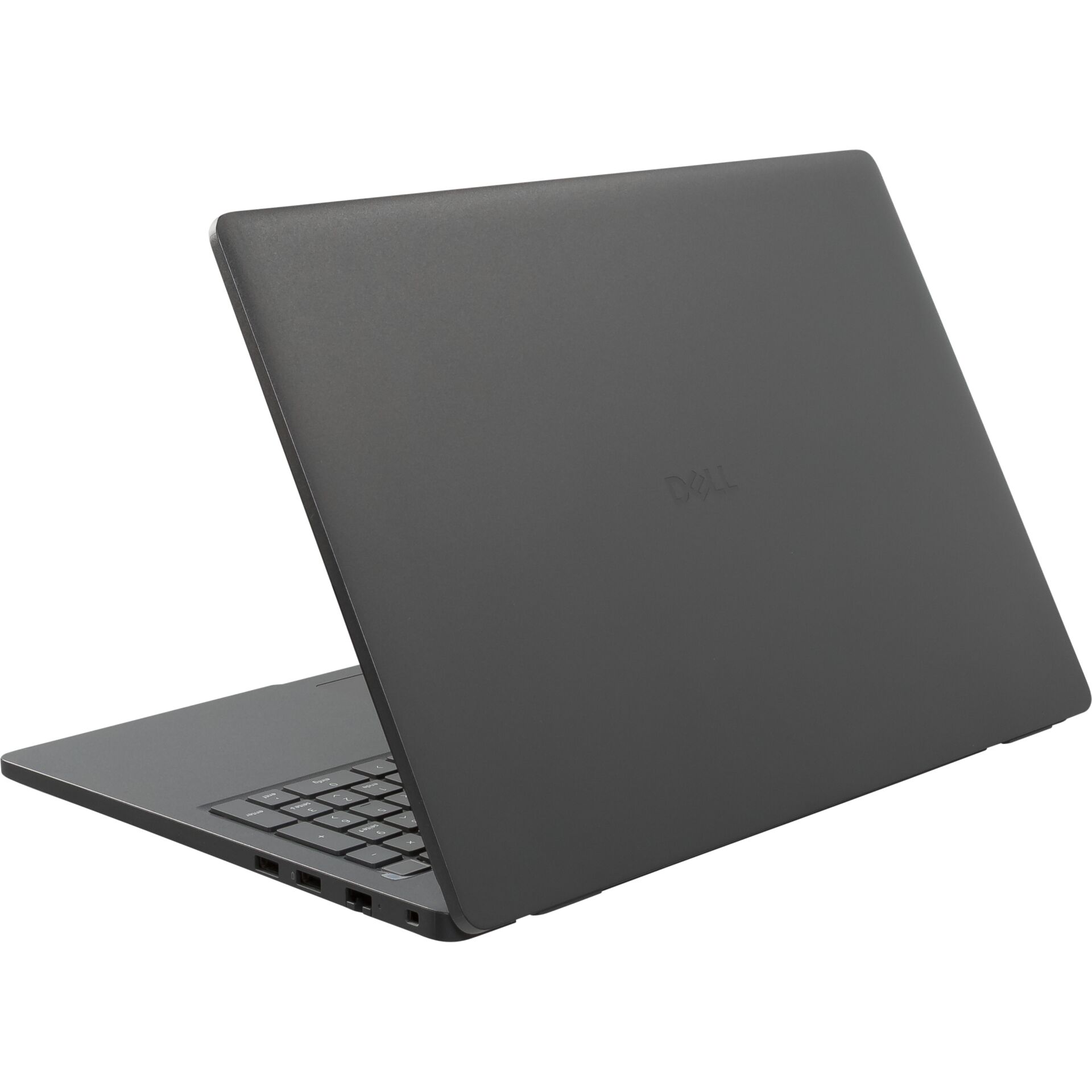 Laptop, Dunkelgrau, Klappdisplay, Integrierte Tastatur