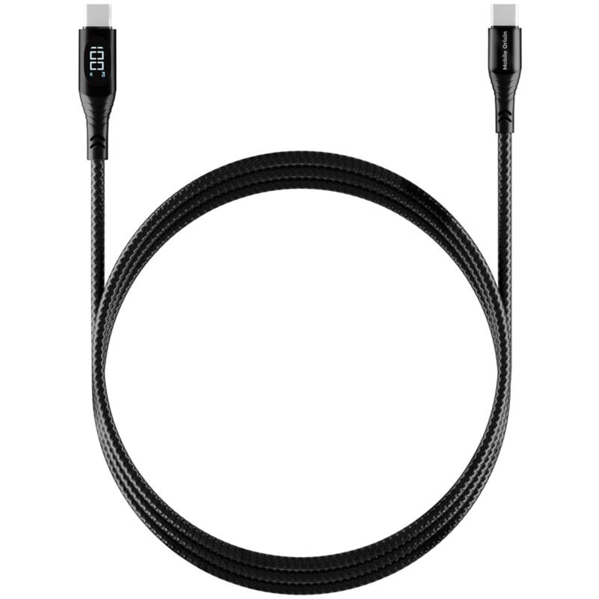USB-C Kabel, Ladekabel, Geflochten, 2m, Typ-C