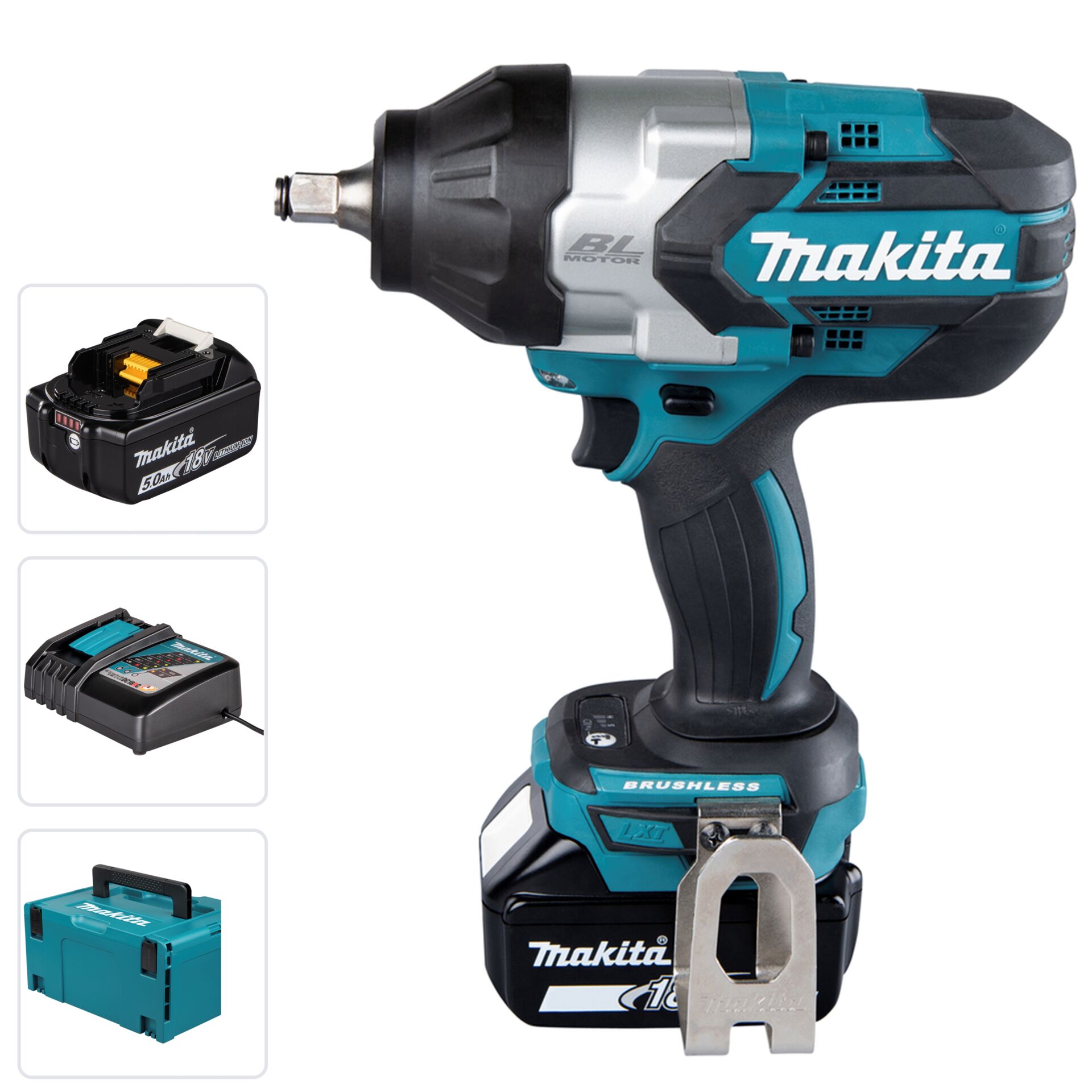 Schlagschrauber, Akku, 18V, Brushless, Makita