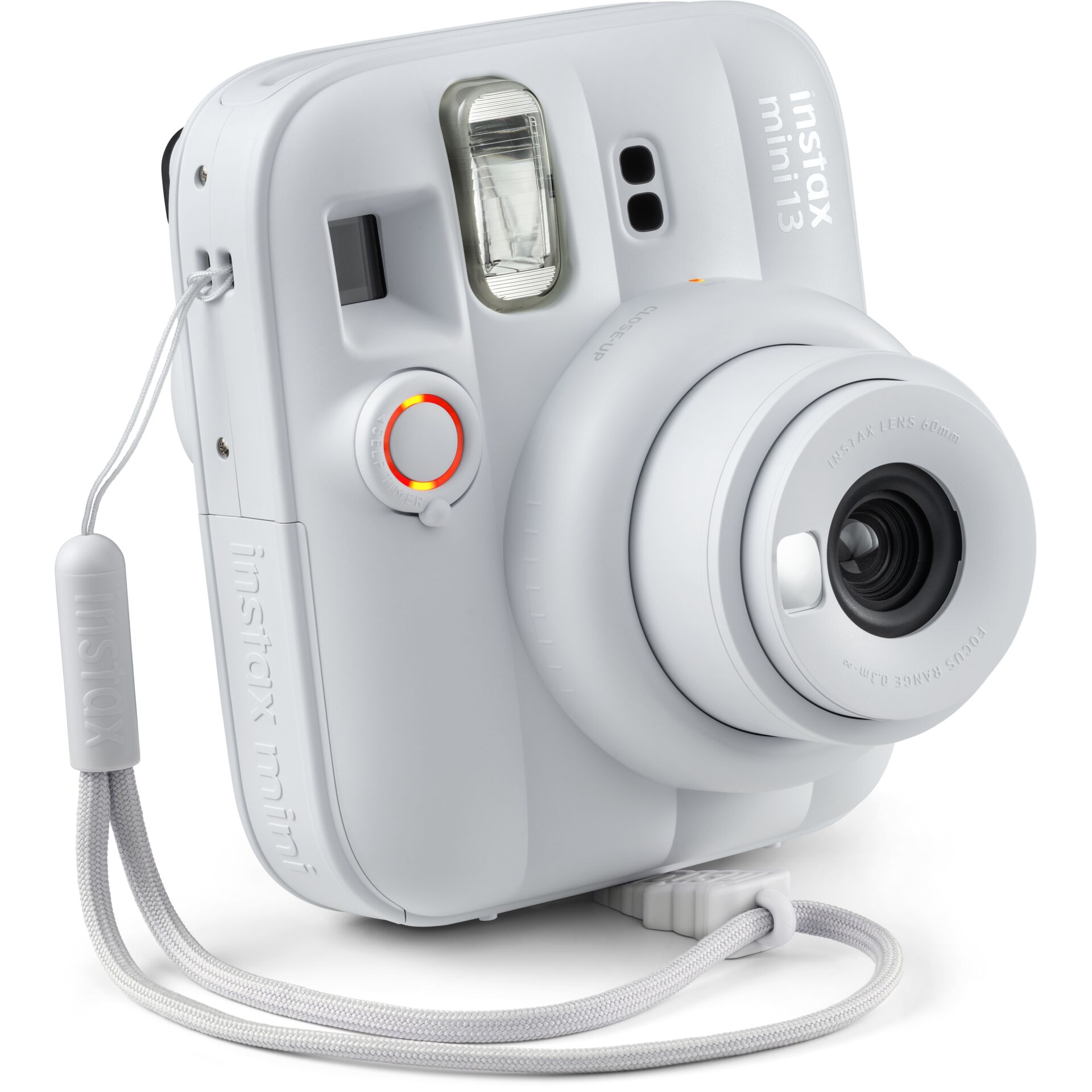 Polaroid, Mini 13, Instantkamera, Weiß, Linsenvorhand