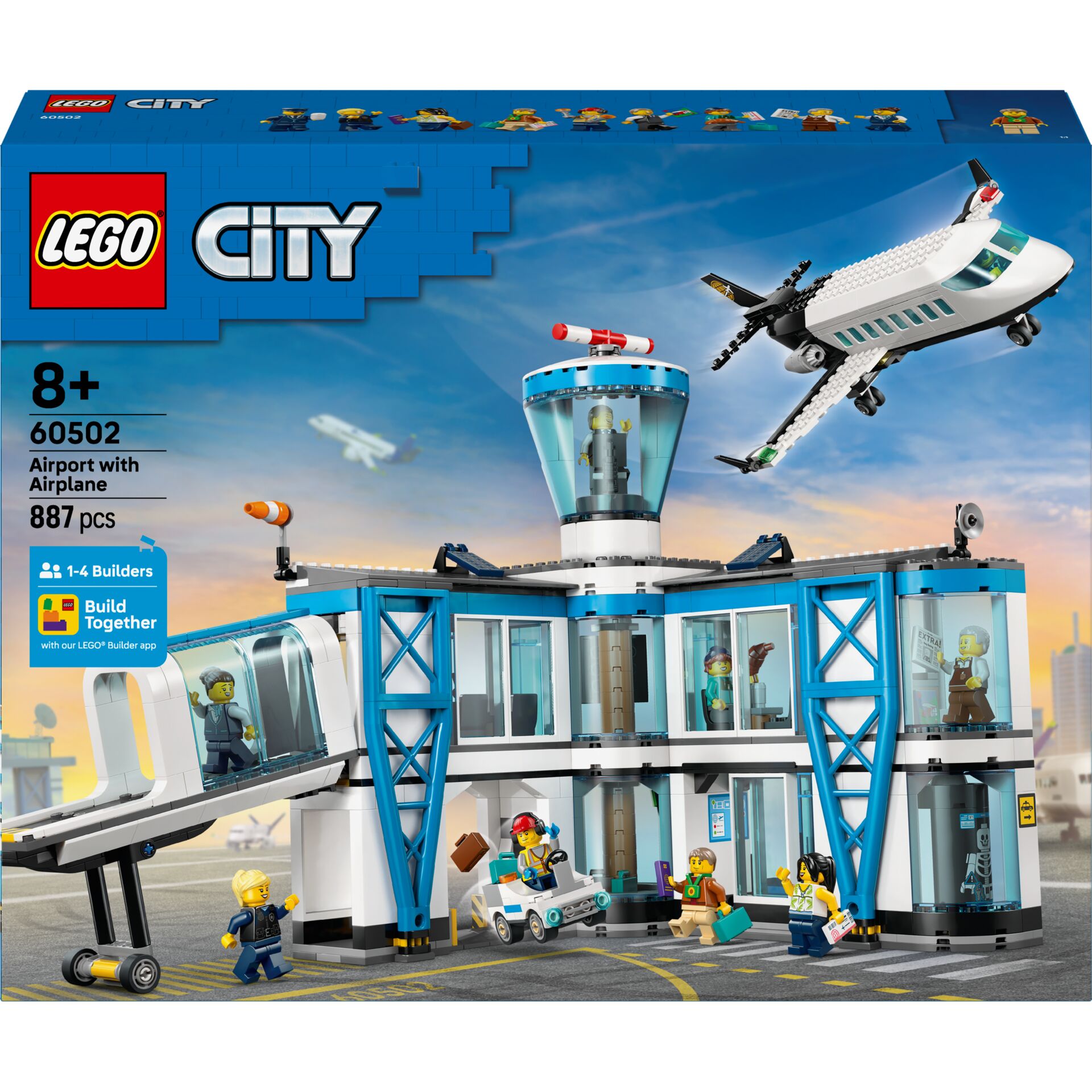 LEGO City 60502  Flughafe mit Flugzeug
