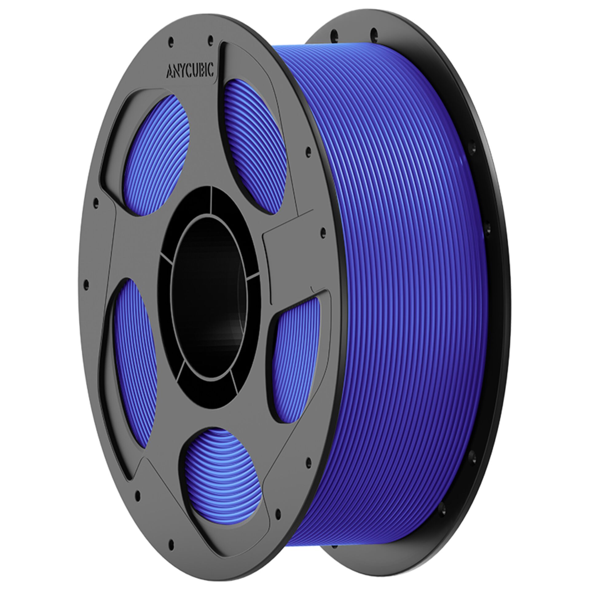 3D-Druck Filament, PLA Filament, Blaues Filament, Spule, Filamentrolle