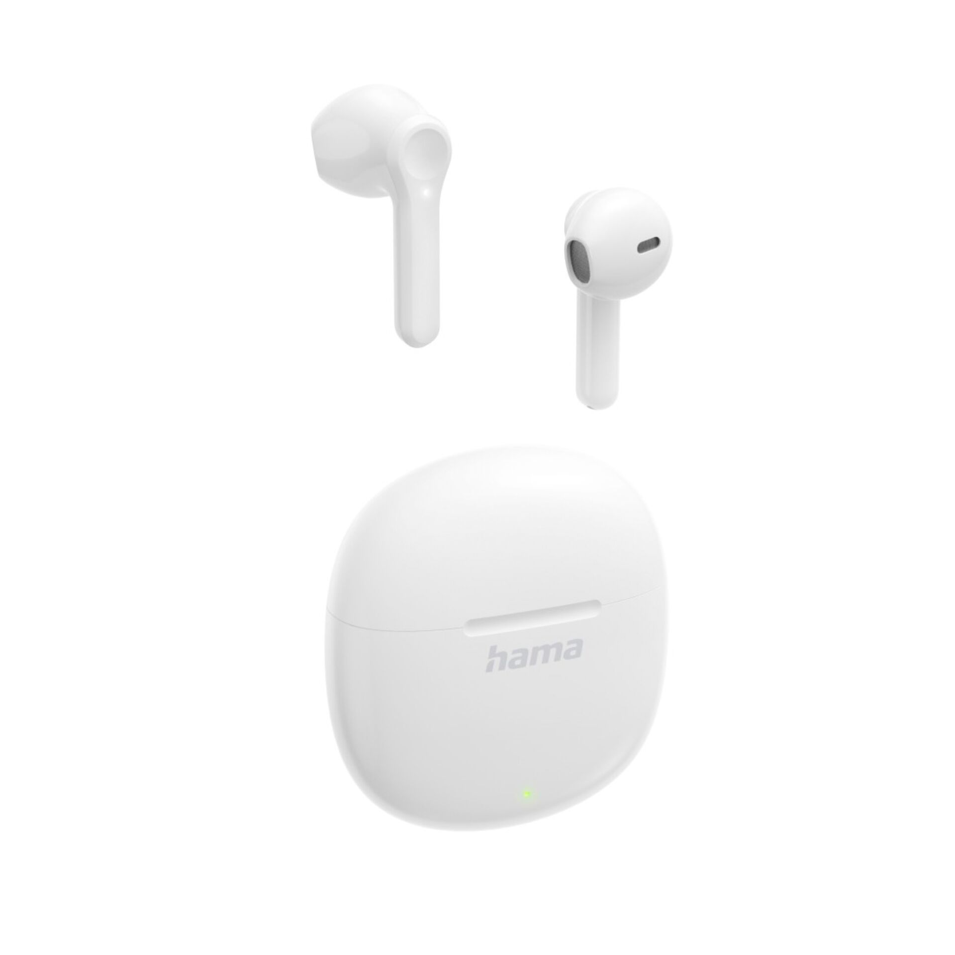 In-Ear Kopfhörer, Drahtlose Ohrhörer, Bluetooth, Ladecase, Weiß