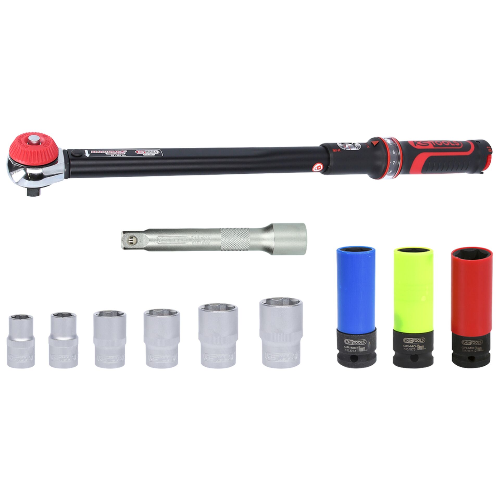 KS Tools 1/2 ERGOTORQUE  Drehmomentschlüssel-Satz