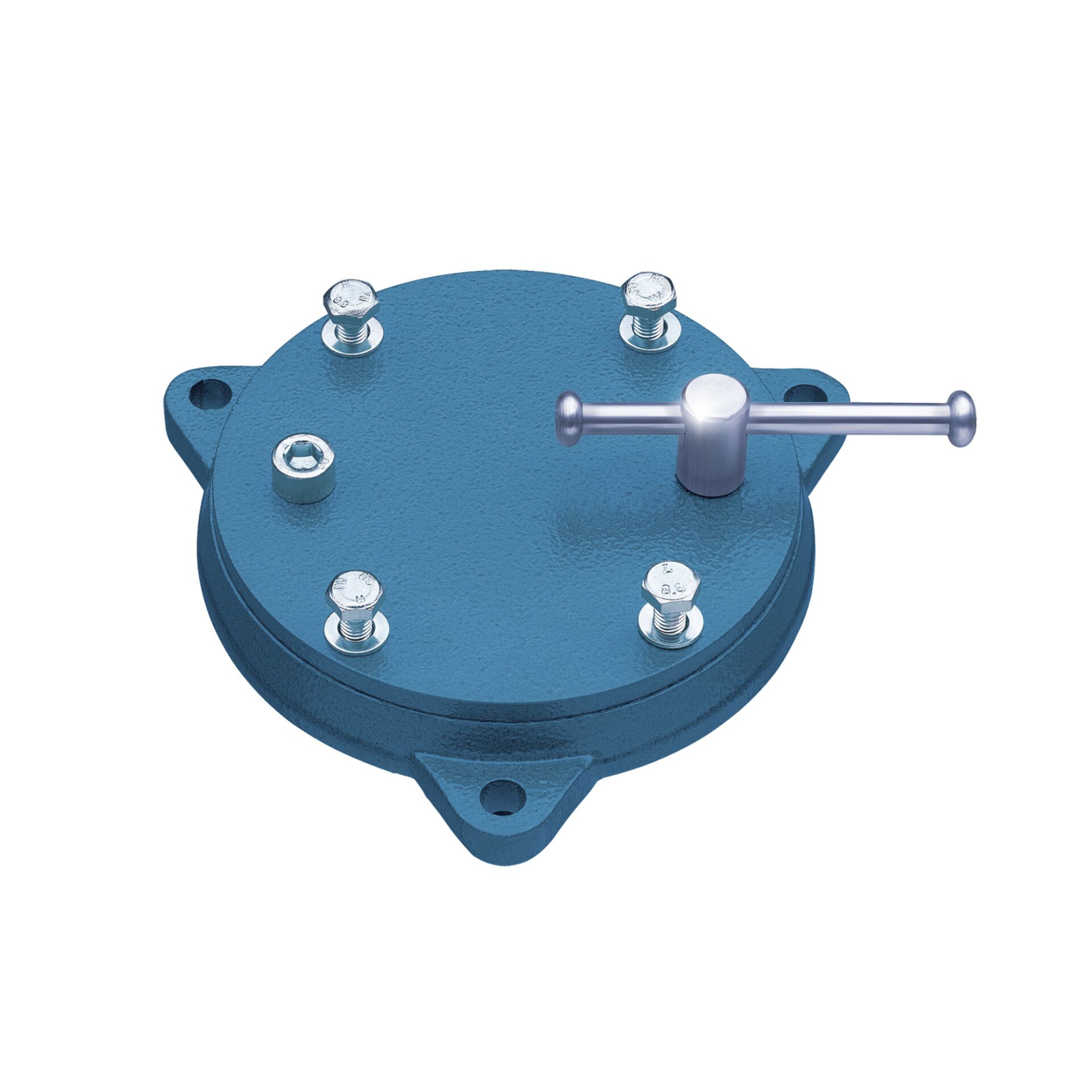 HEUER Drehteller zum Parallel-  schraubstock 115 + 120