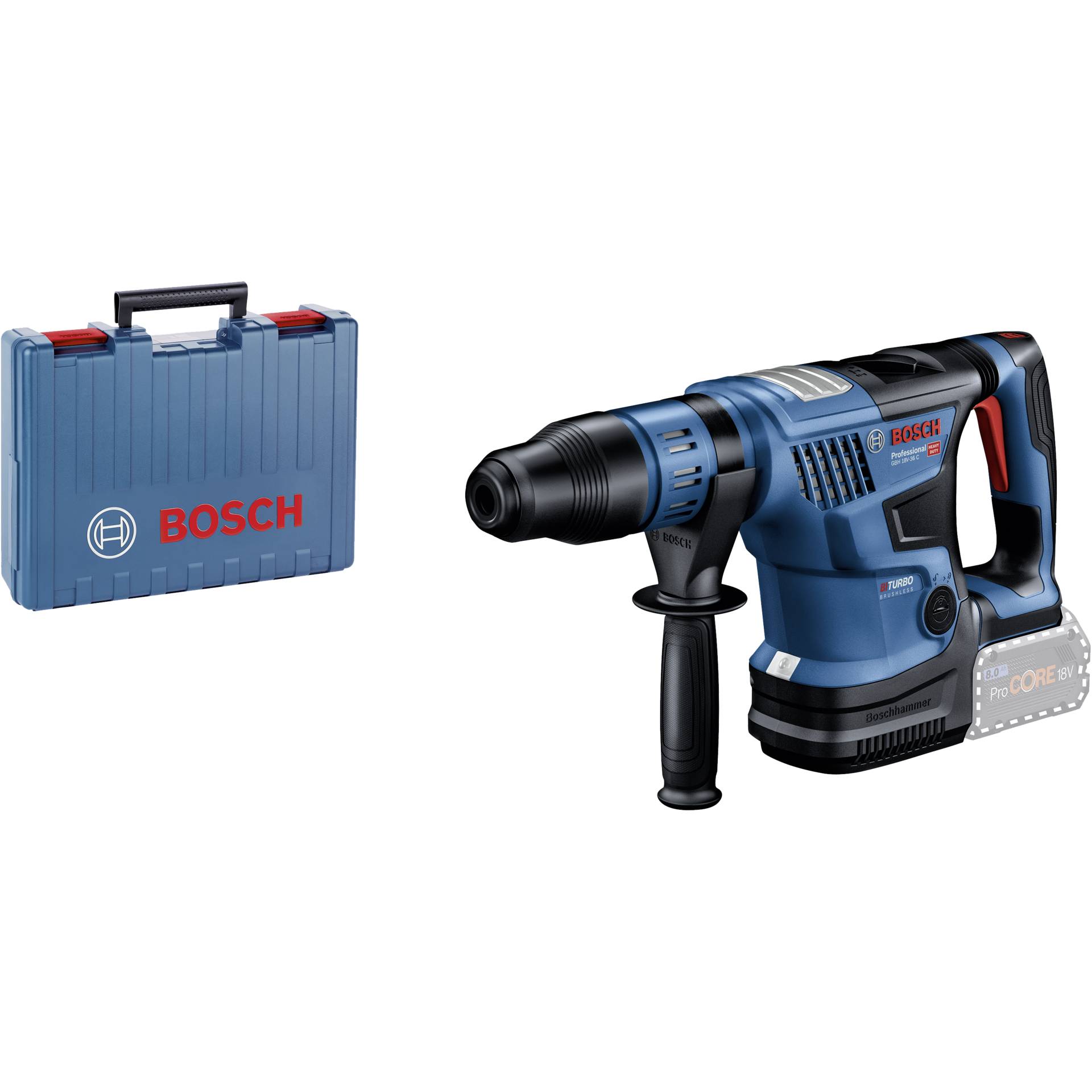 Bosch GBH 18V-36 C  Akku-Bohrhammer