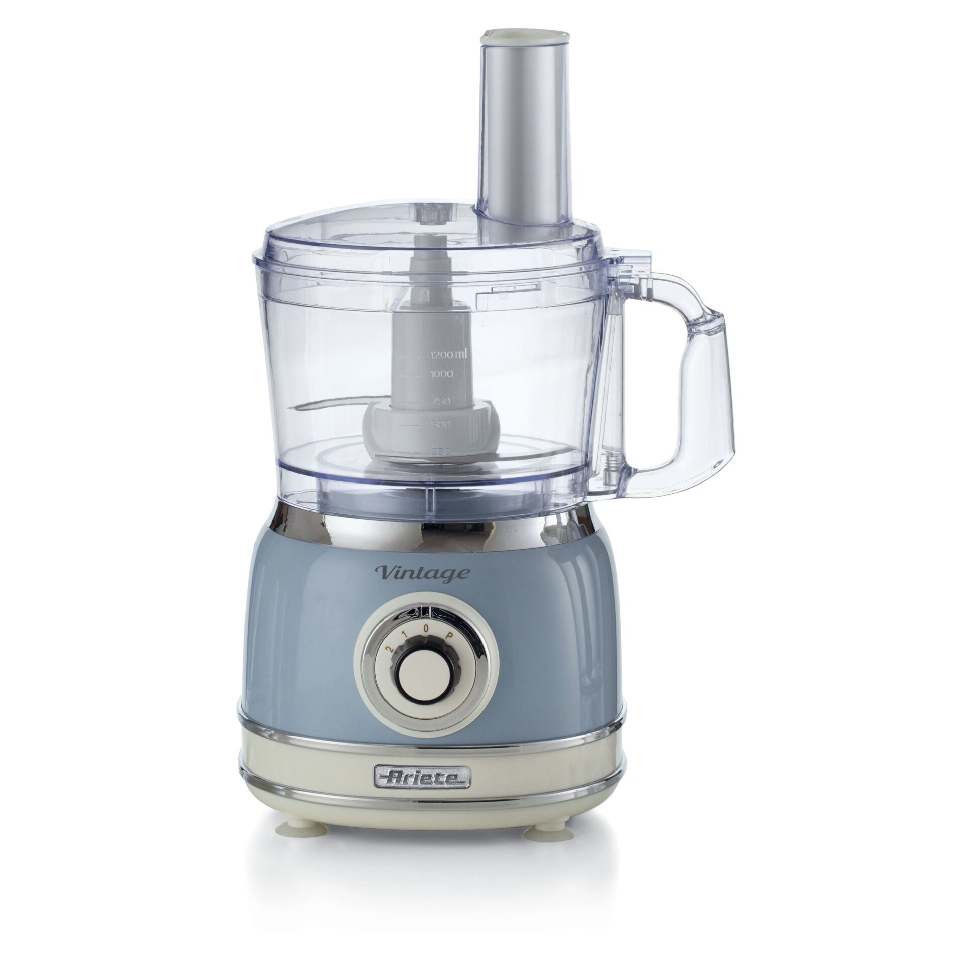 Ariete Vintage Multifunktions-  Küchenmaschine 2,1 Liter, blau