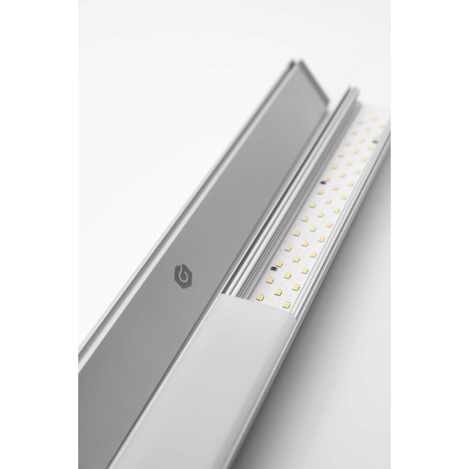 LED, Leuchte, Lichtleisten, Aluminium, Schwarz