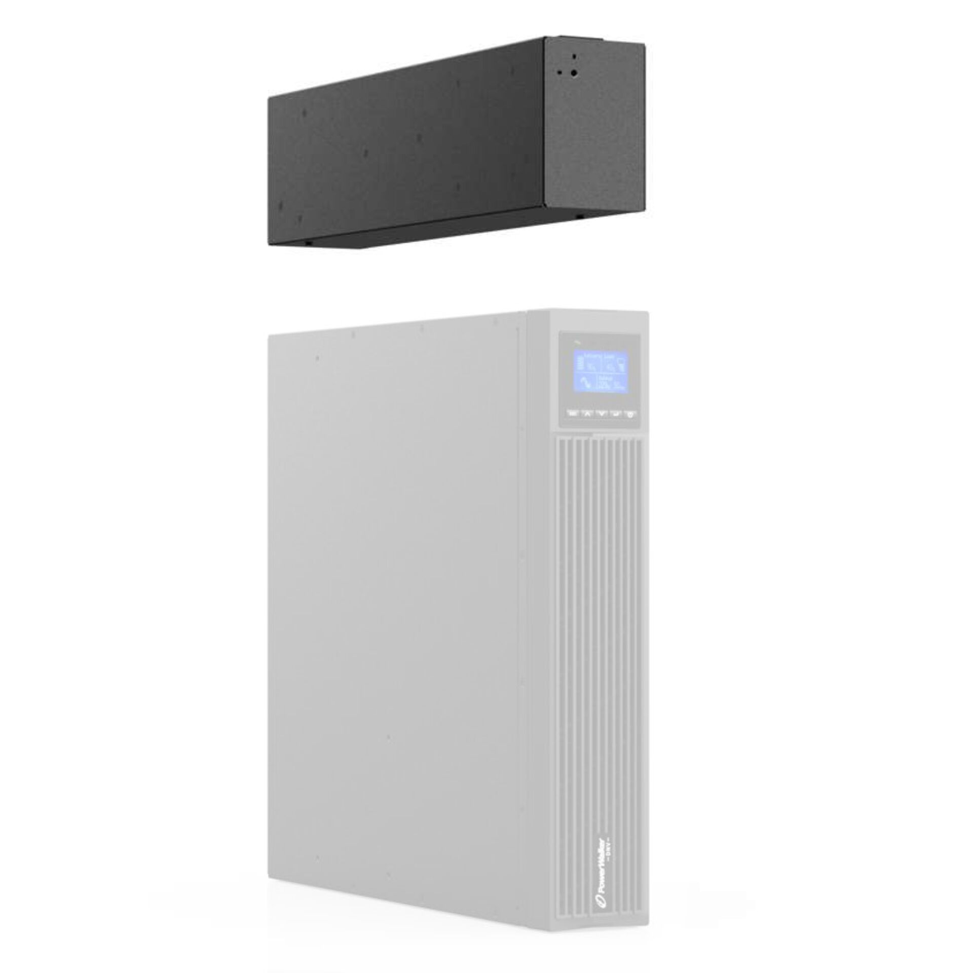 USV, Inverter, Stromversorgung, Wandmontage, Displaypanel