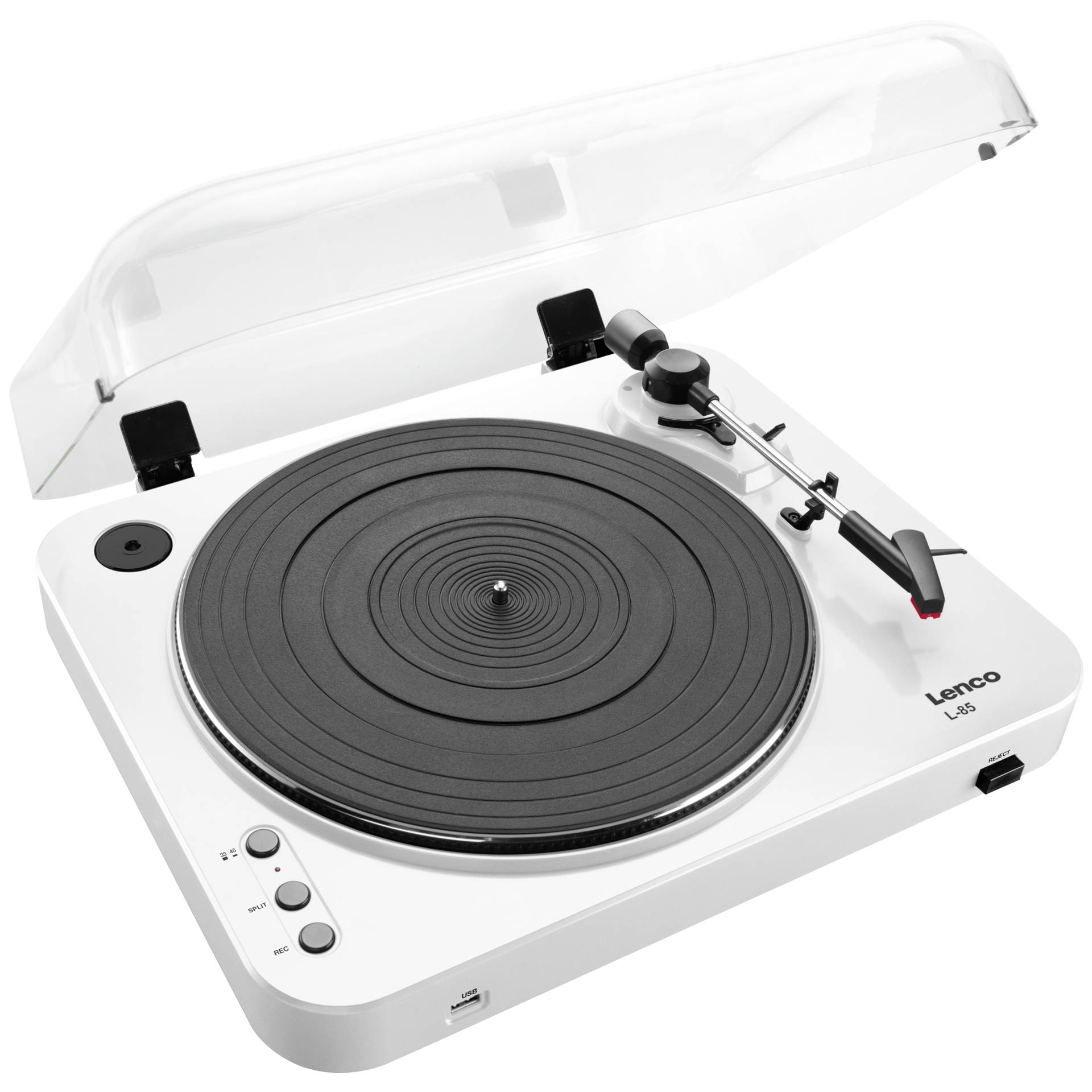 Lenco L-85 weiss CD-Spieler, Elektronik