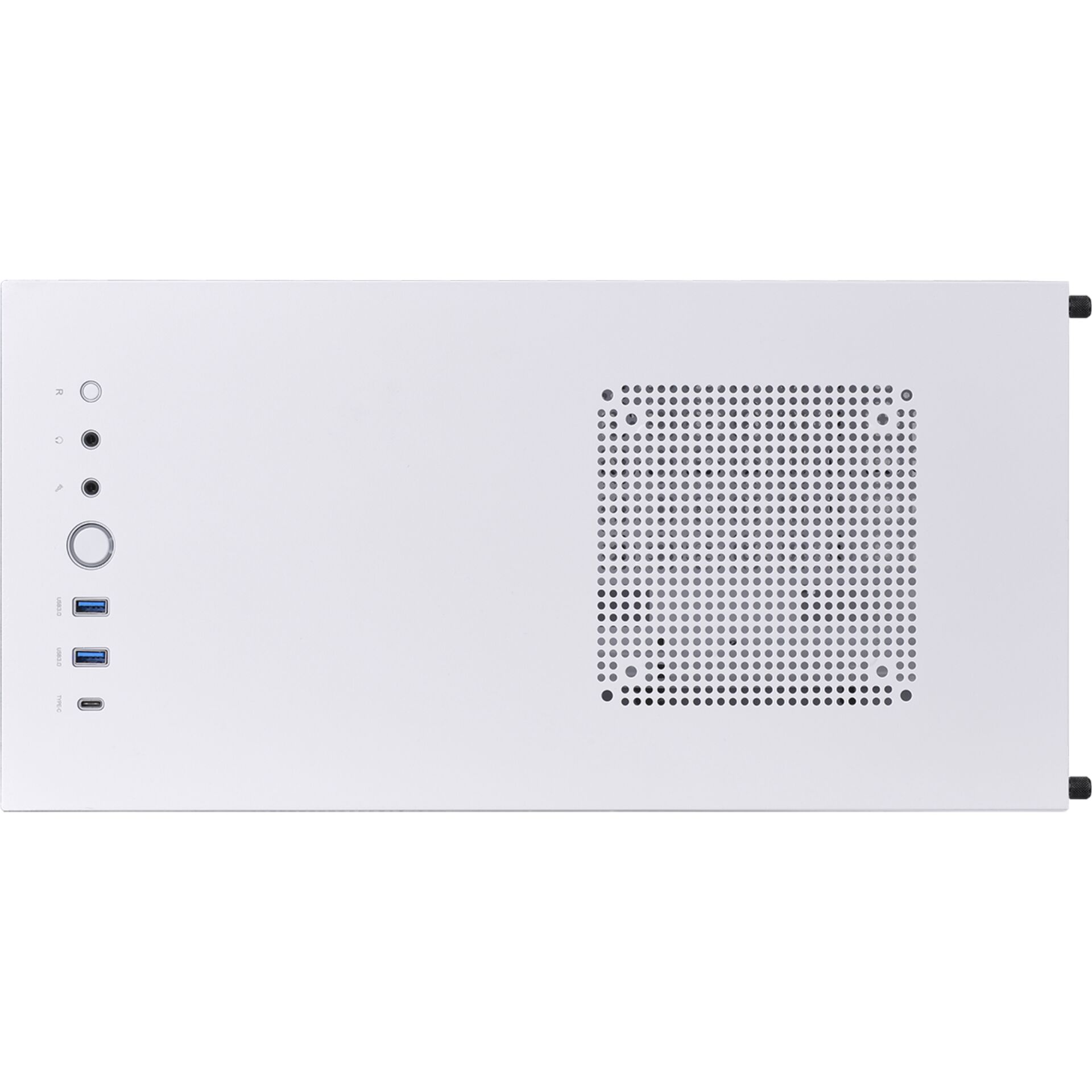 pc case, micro ATX, weiß, Durchbrochene Lüftung, USB-Anschlüsse