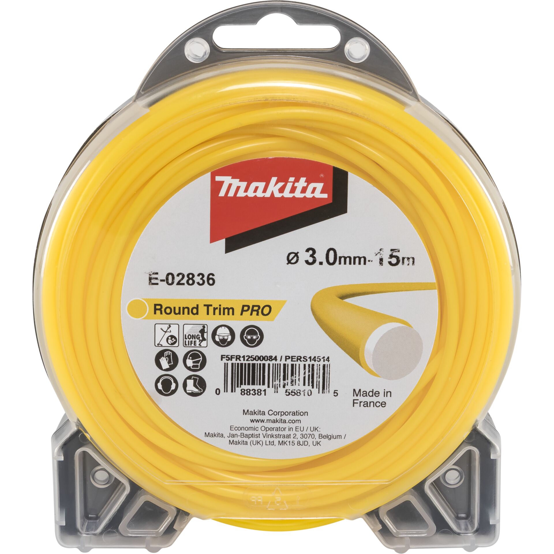 Makita Mähfaden rund 3,0mmx15m