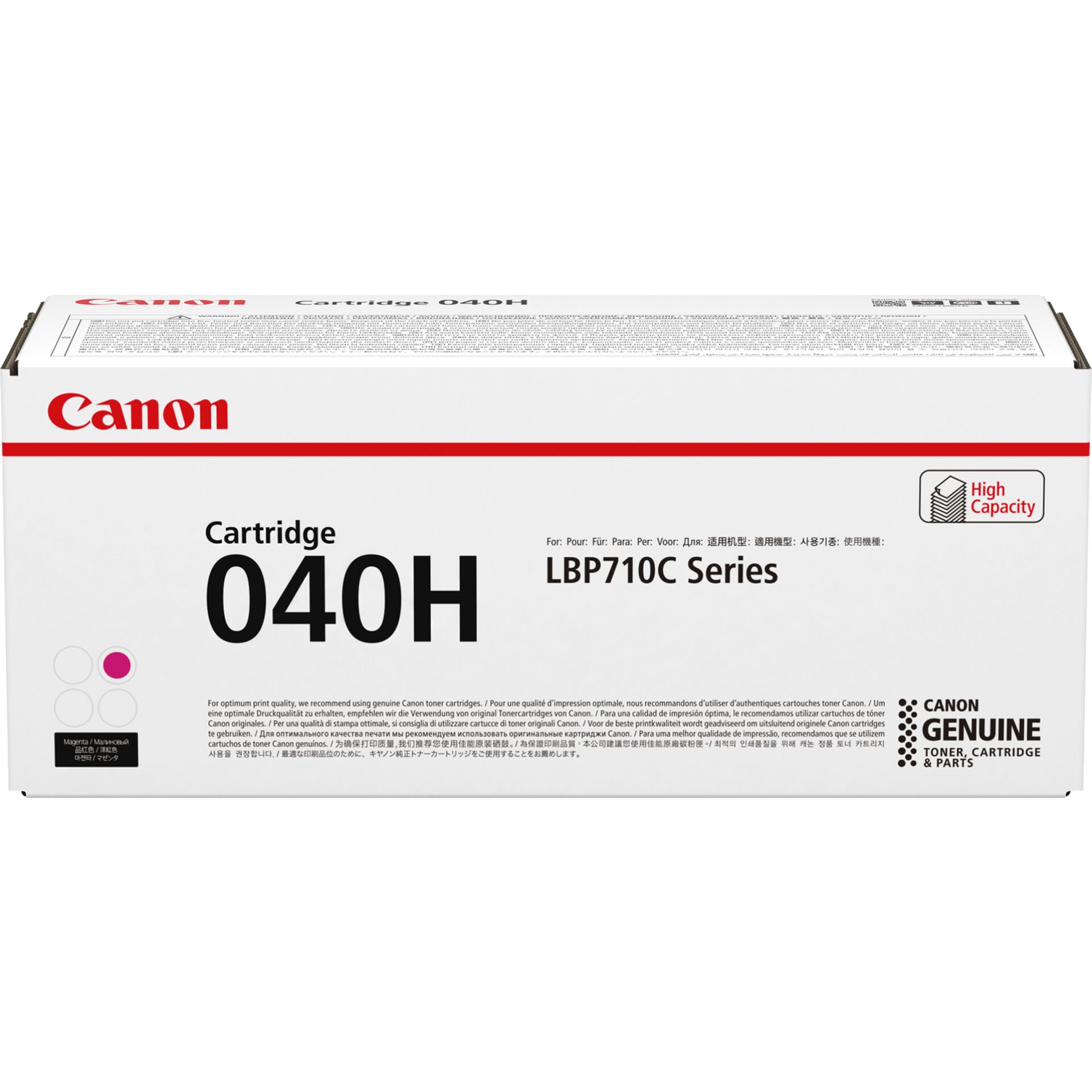 Canon Toner Cartridge 040 H M  magenta