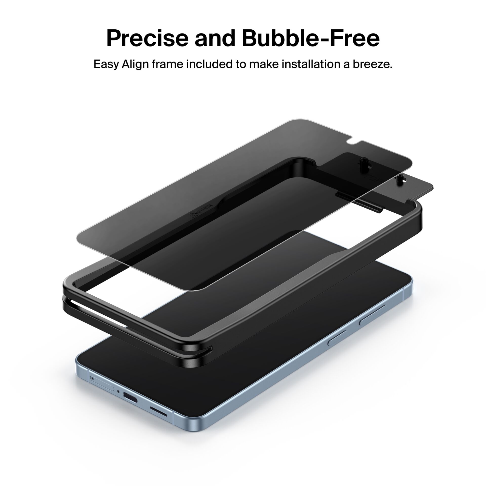 Phone case, Phone stand, Magnetic, Transparent glass, Slim fit