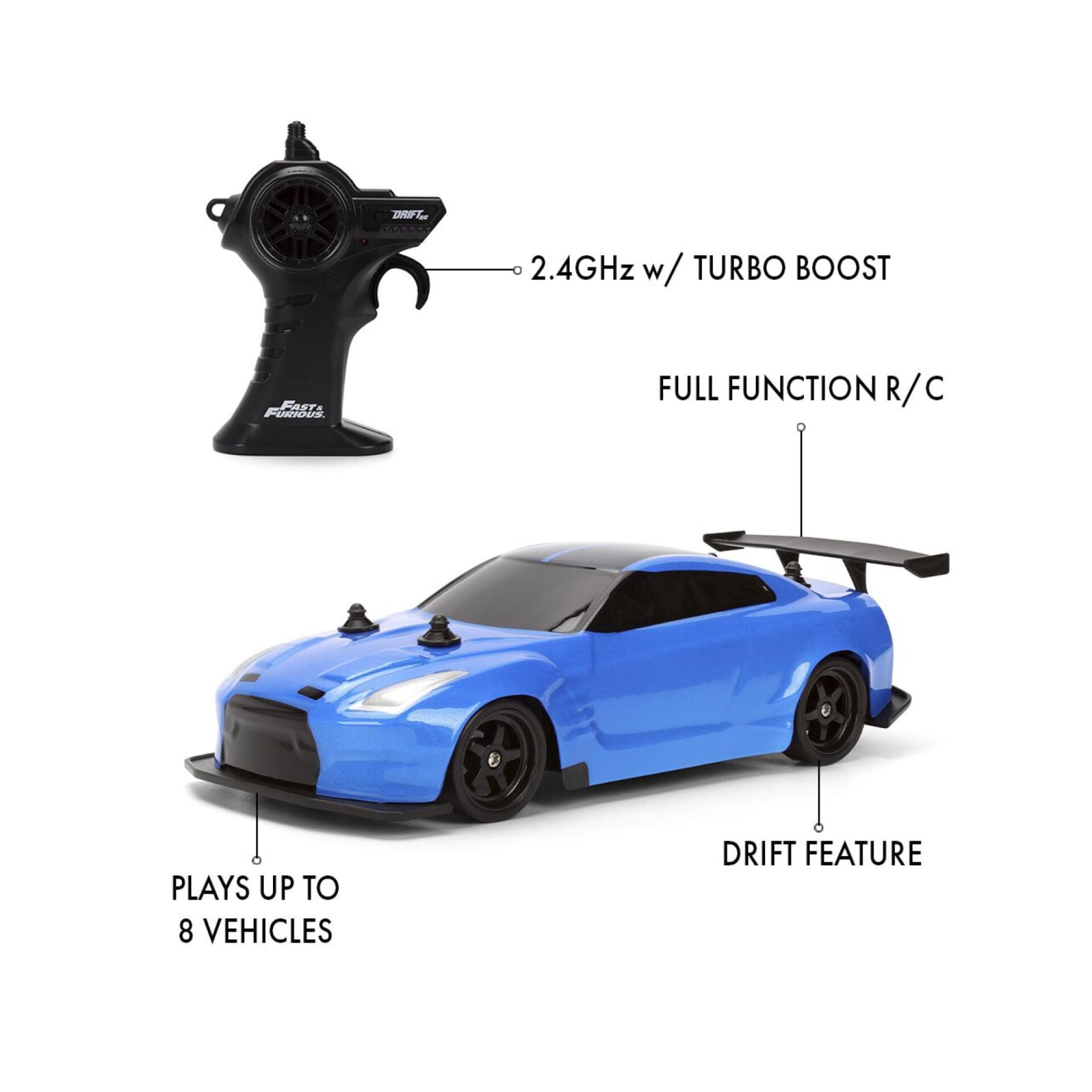 RC Auto, 2,4 GHz, Turbo Boost, Drift Auto, 8 Fahrzeuge spiele
