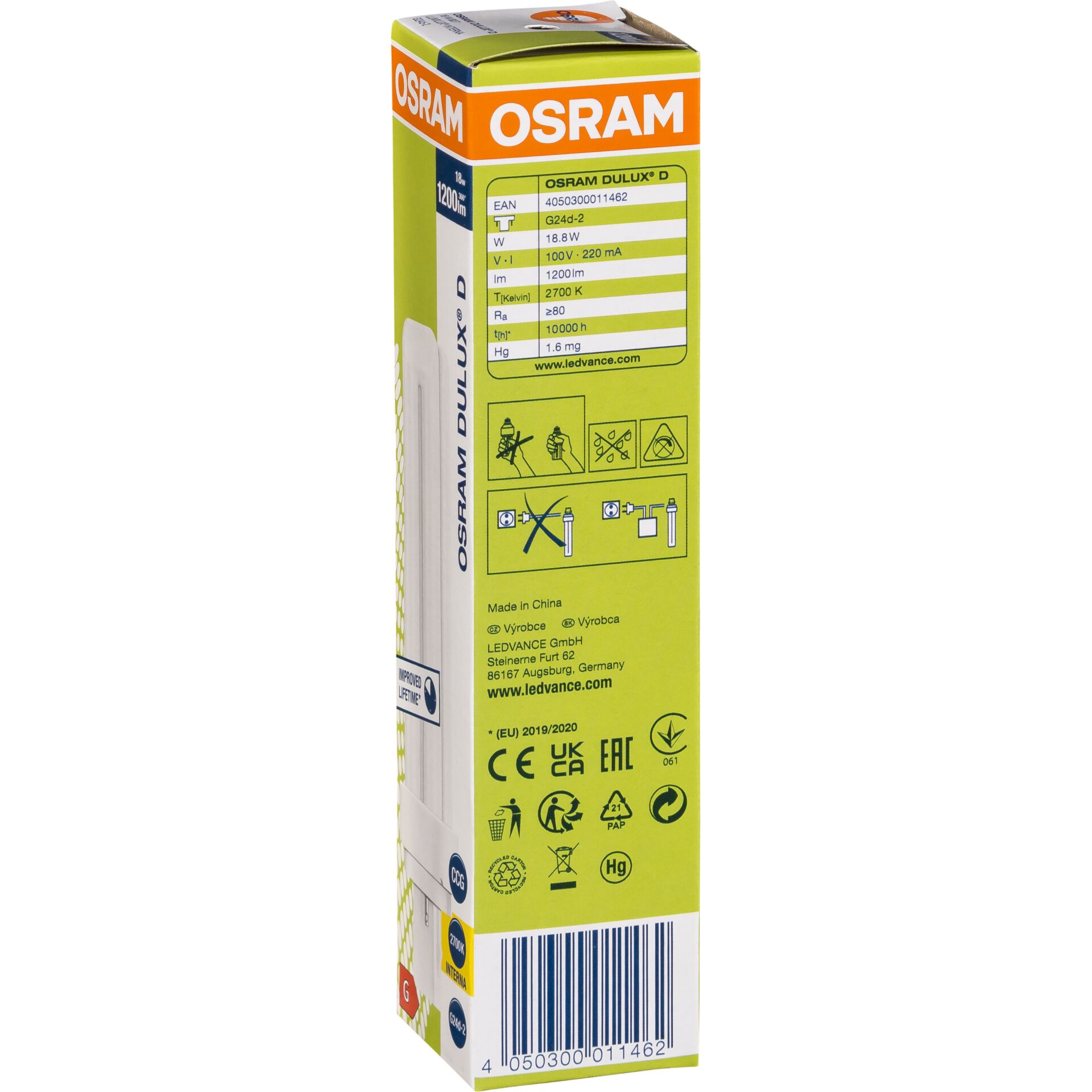 glow-stick, LED, DULUX, Osram, gelb/grün