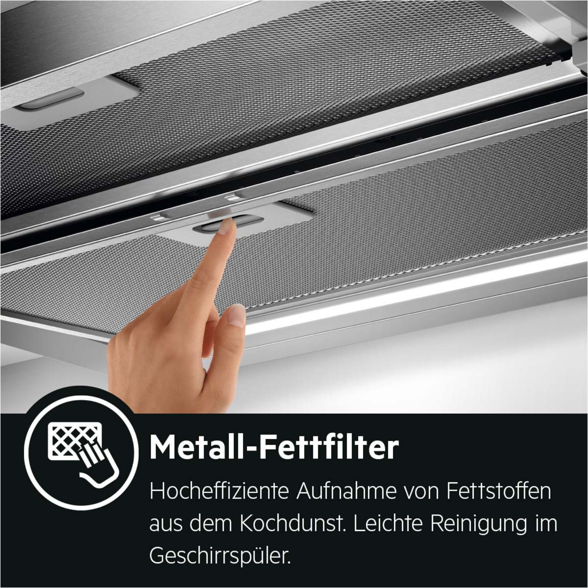 Metall-Fettfilter, Fettfilter, Küchenhaube, Dunstabzug, Filtereinsatz