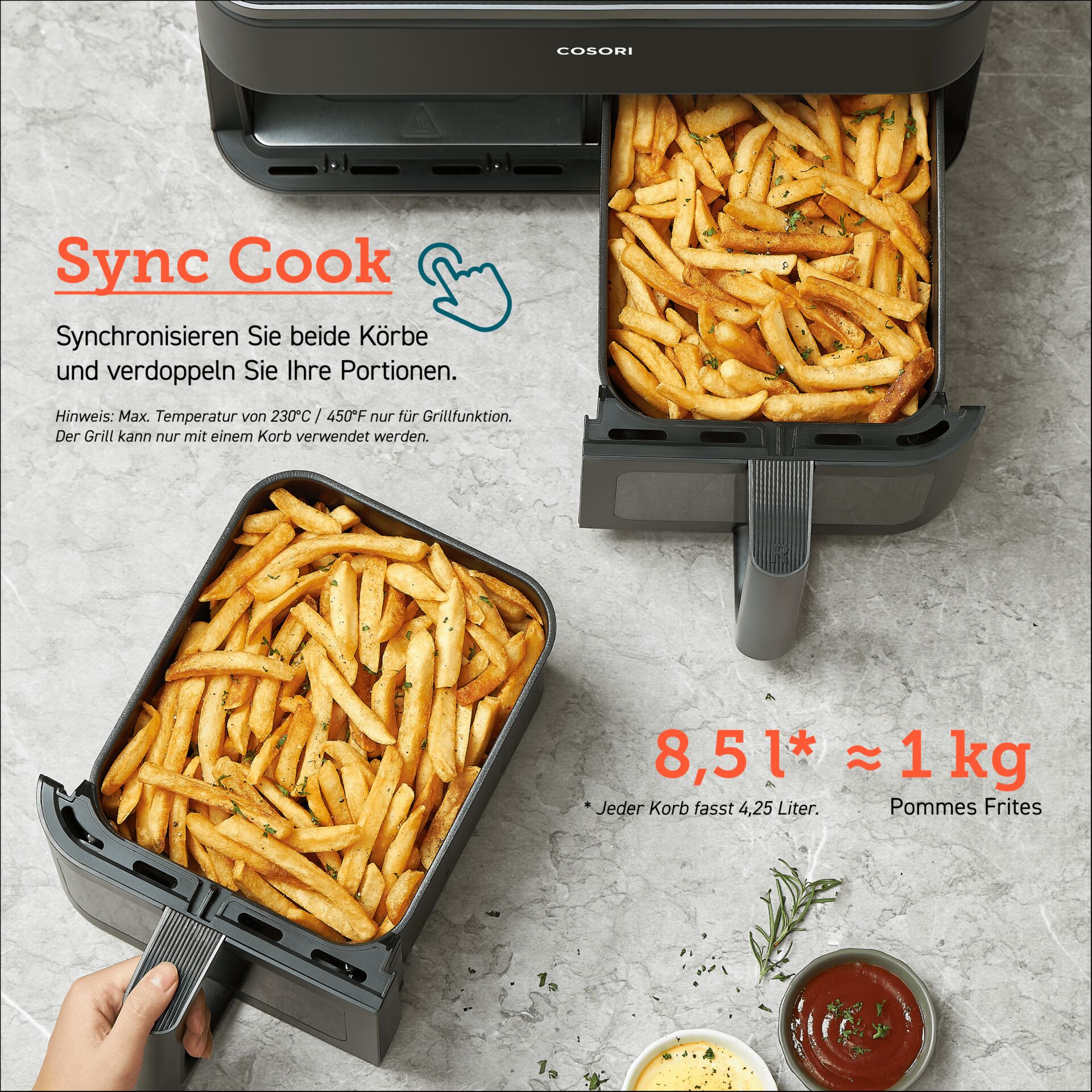 Essen, Pommes, Ketchup