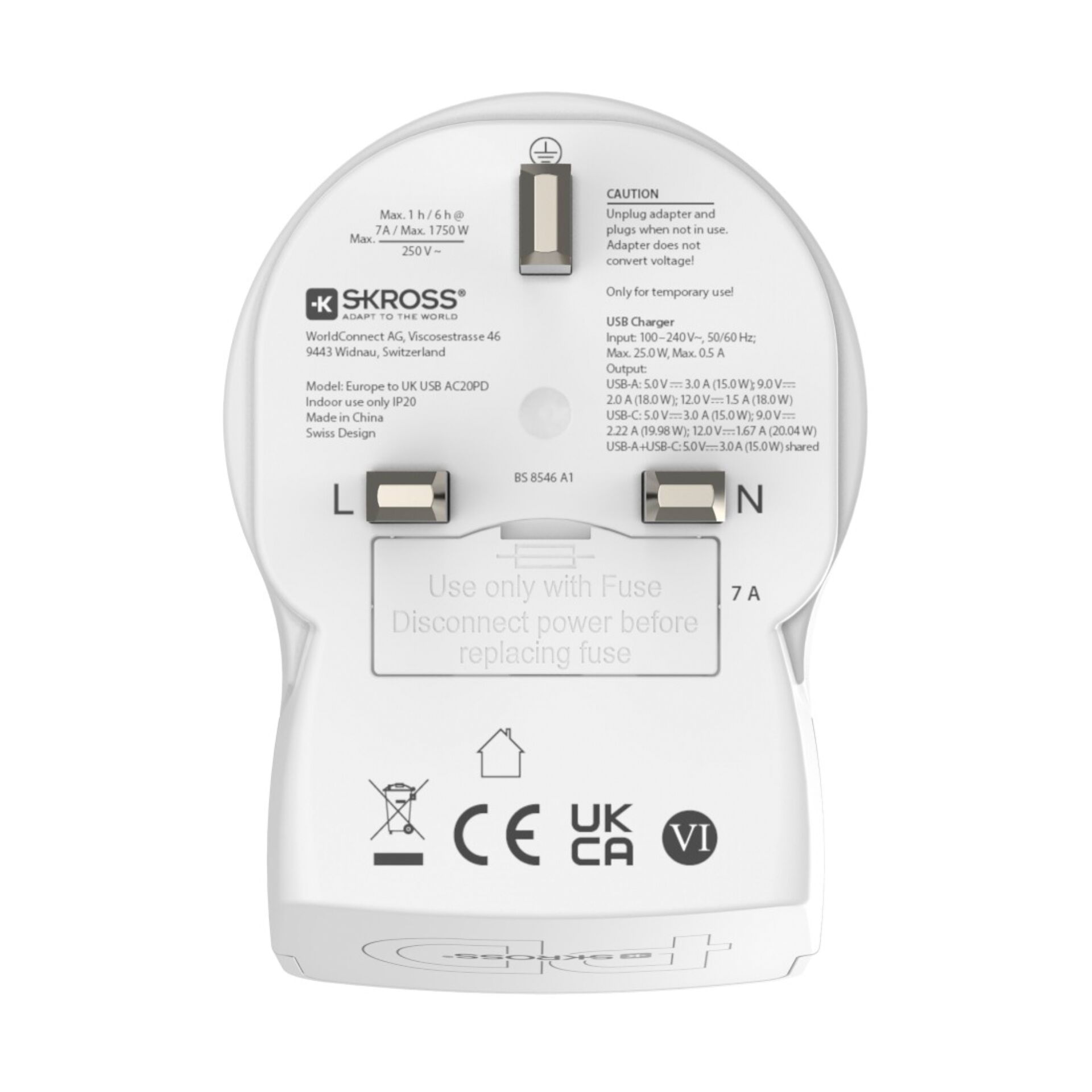 USB-Ladegerät, Wandstecker, Adapter, 2 USB-Anschlüsse, CE-Kennzeichnung