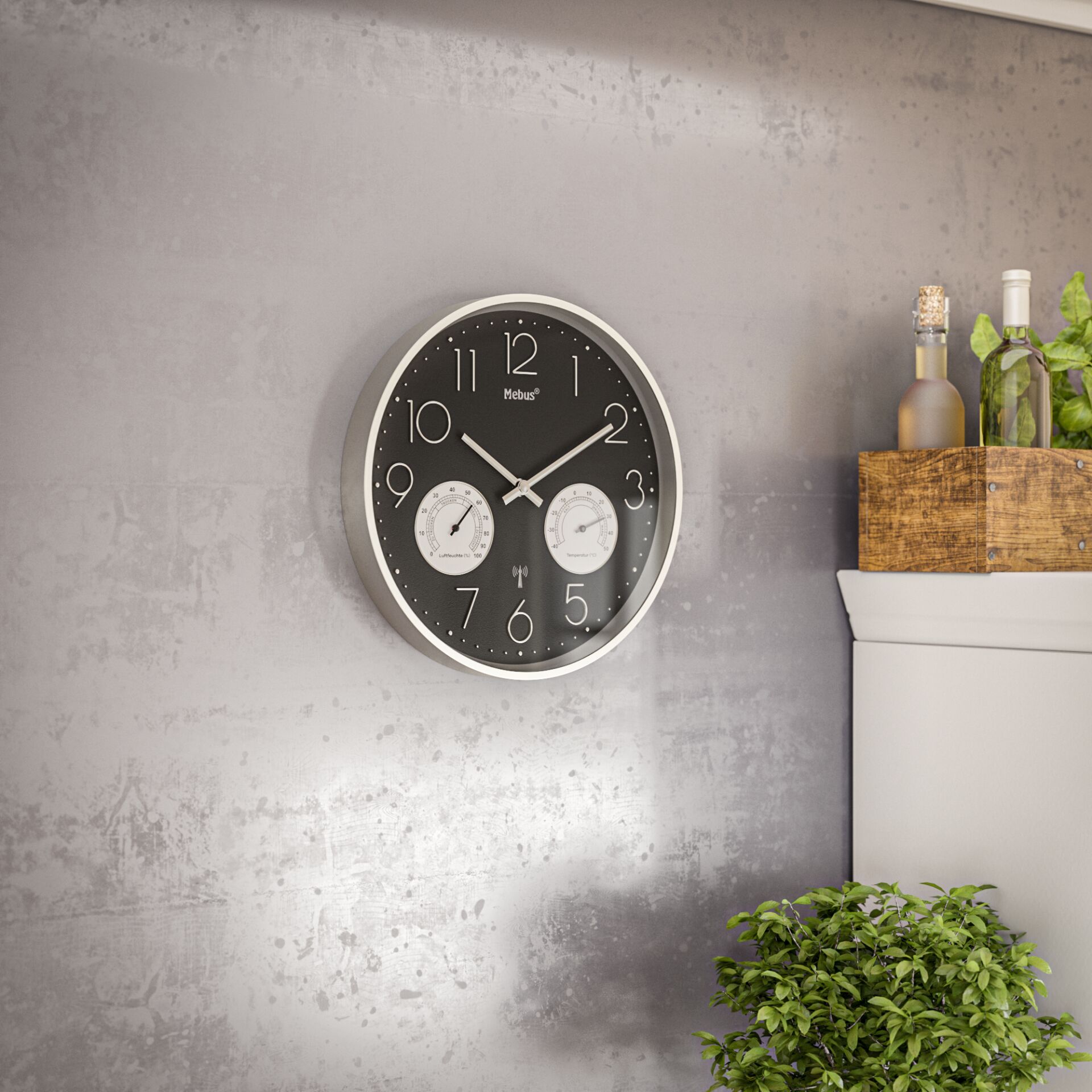 Uhr, Wanduhr, Architektur, Gebäude, Mauer