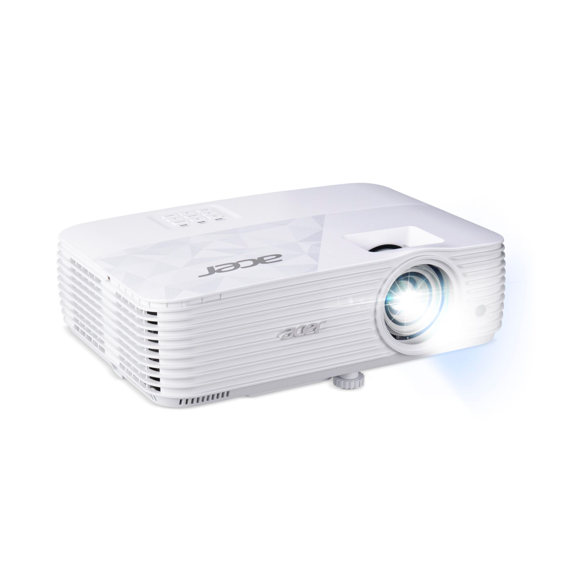 Beamer, Projektor, LED-Licht, Weiß, Konstruktion
