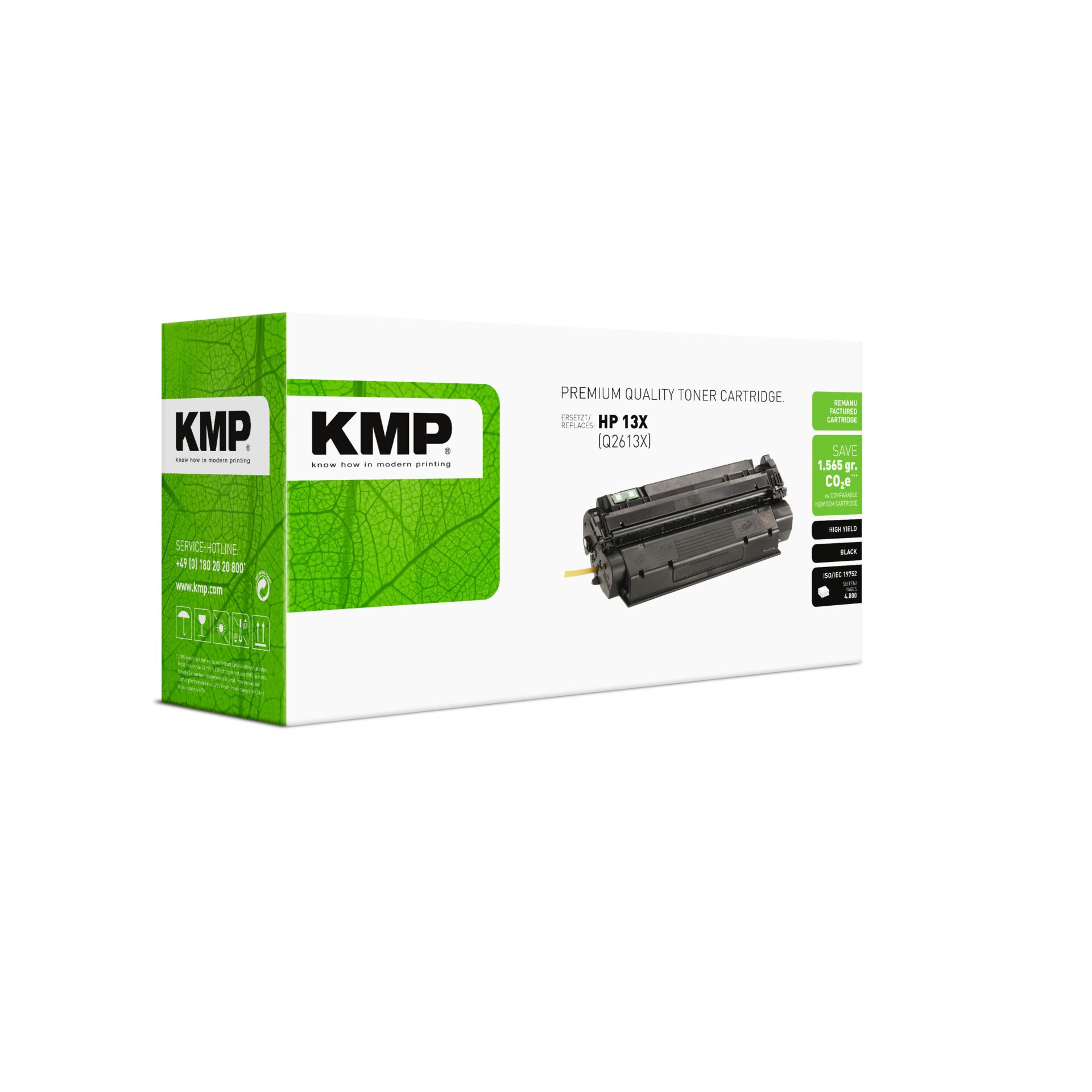 Adapter, Elektronik, Schusswaffe, Visitenkarte, Computerausrüstung, Tonerpatrone, HP 13X, Schwarztoner, Remanentierte Patrone, KMP Box