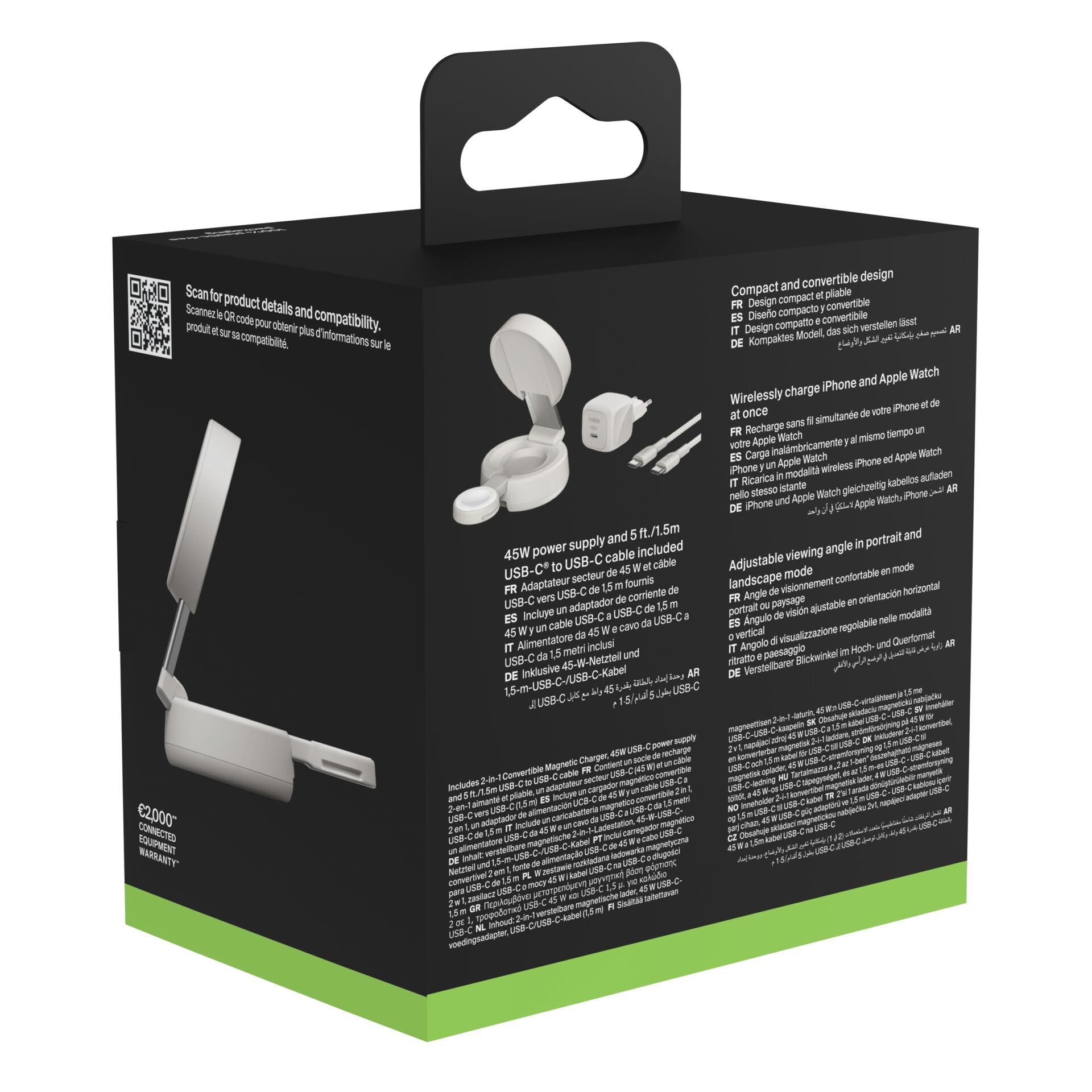 USB-C, USB-C-Kabel, Adapter, Ladekit, weisses Zubehör