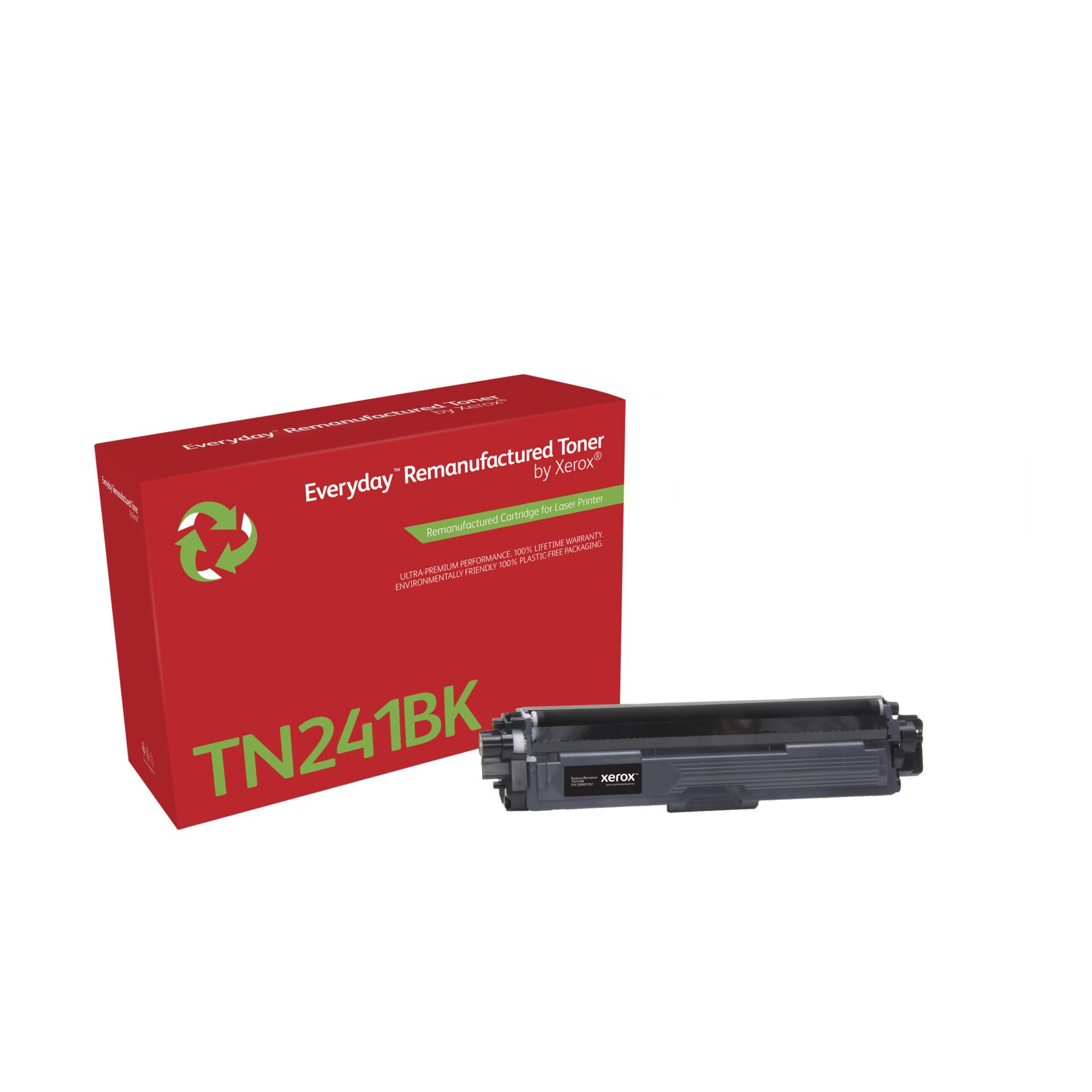 Xerox Everyday Black Toner ers.  Brother TN241BK
