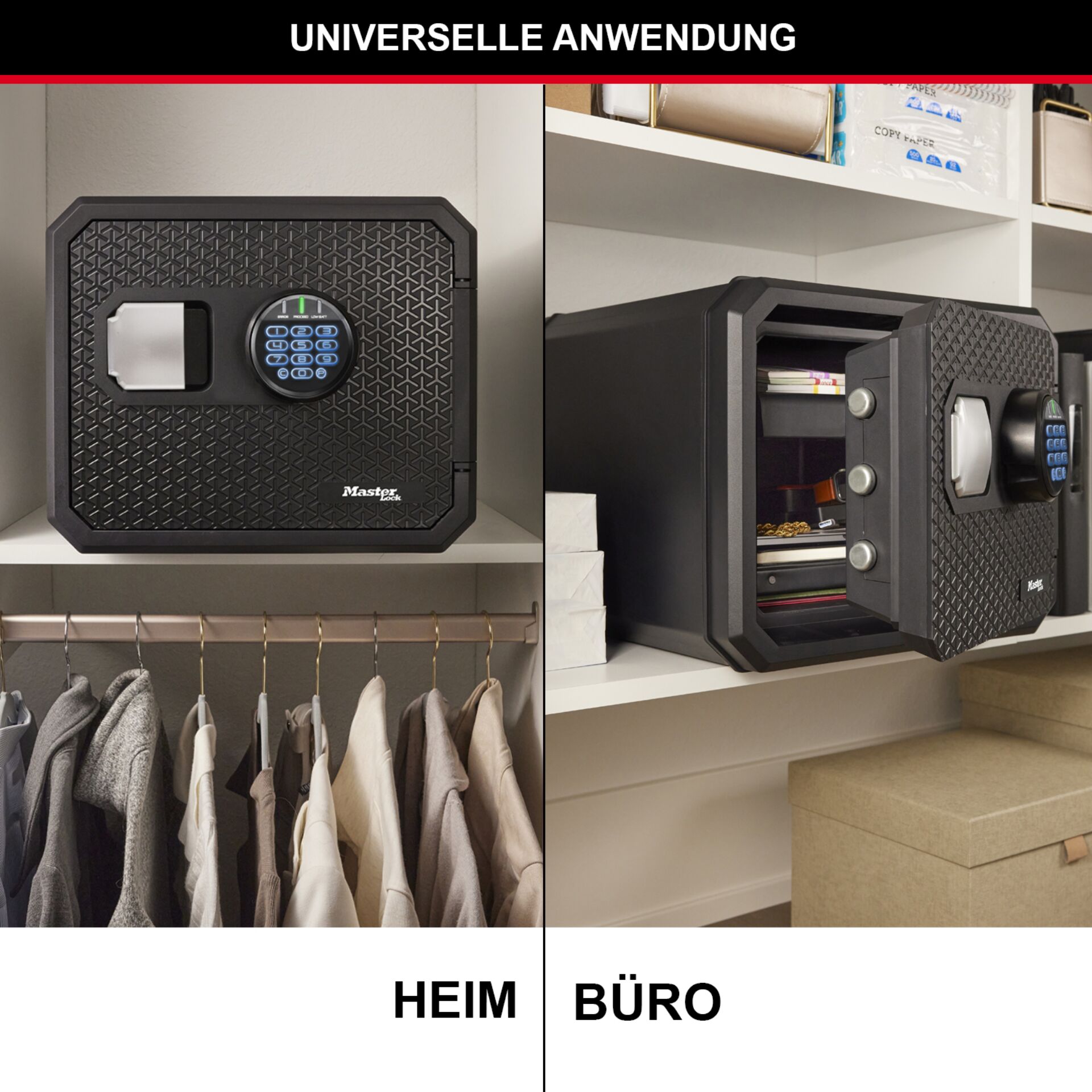 Elektrisches Gerät, Schalter, Sicher