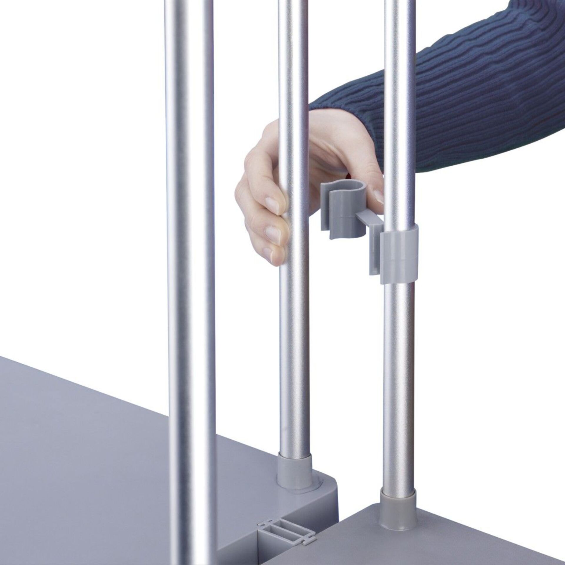Handheld clamp, Adjustable clamp, Metallstangen, Möbelbeine, Rundstangen