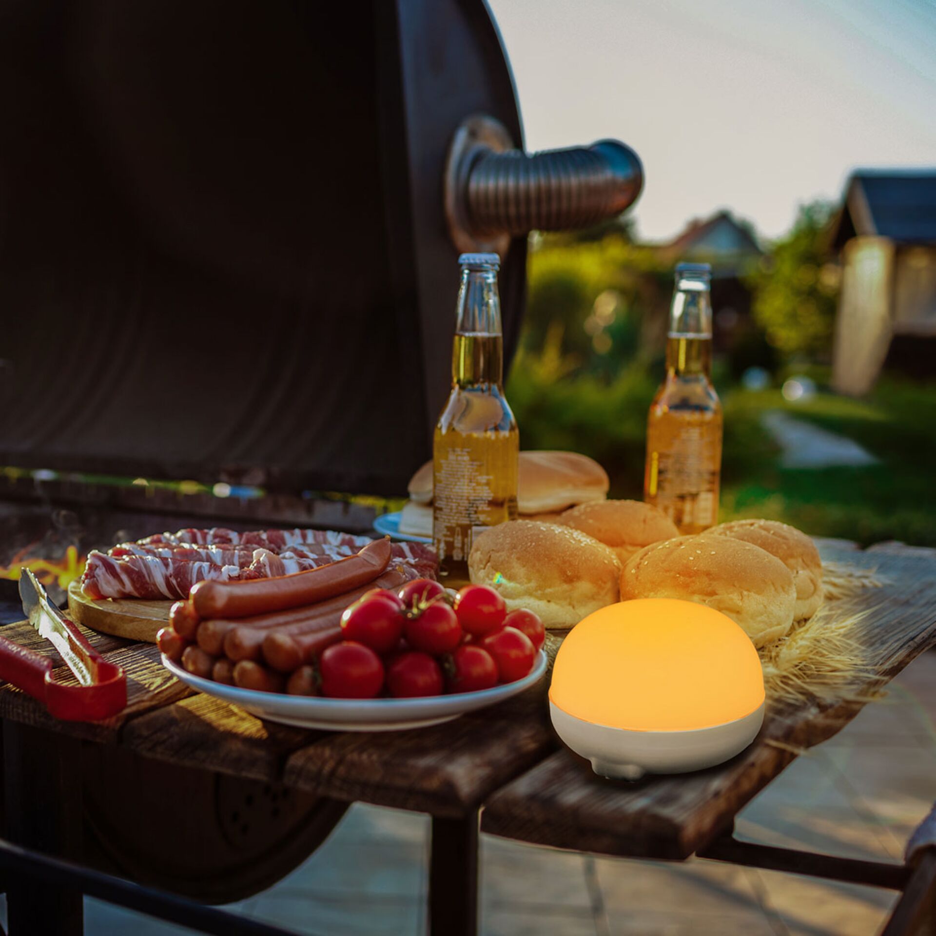 Brunch, Draußen, Natur, Auf dem Land, Bier