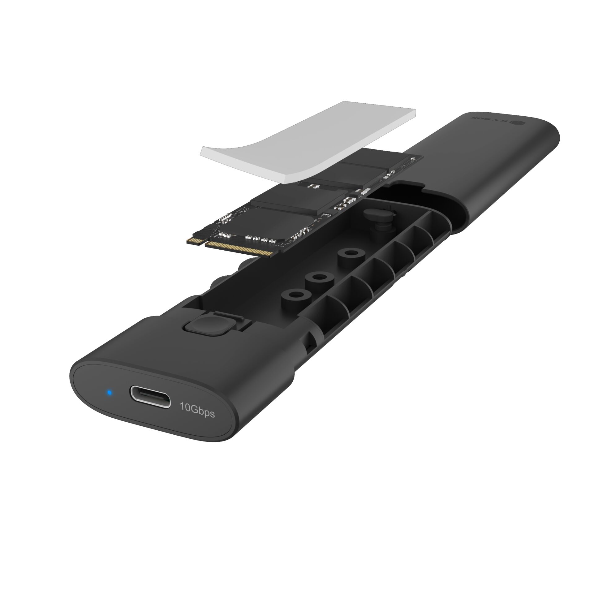 USB-C, SSD, M.2, extern, Adapter
