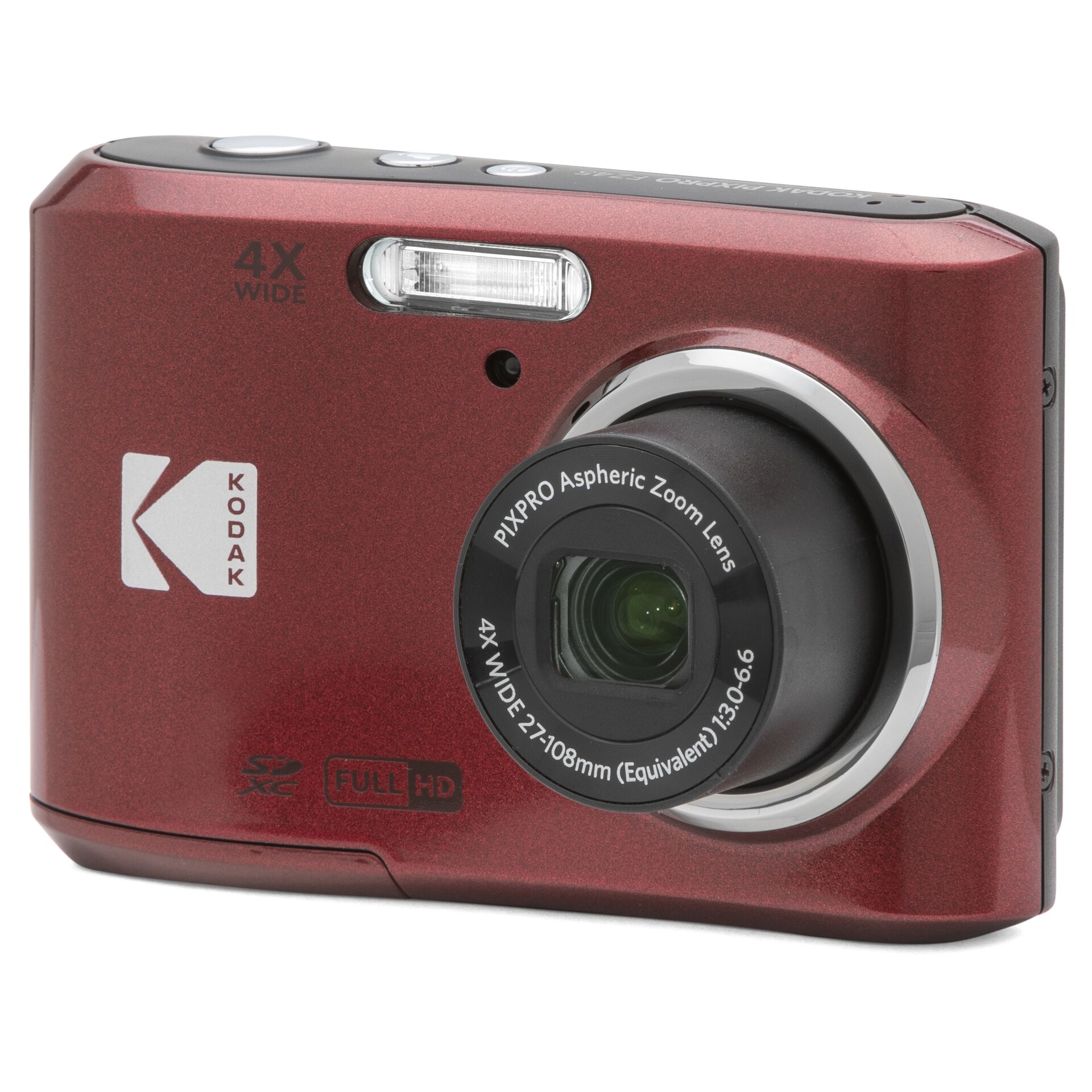 Kodak PixPro FZ45 rot Kamera, Digitale Kamera, Elektronik