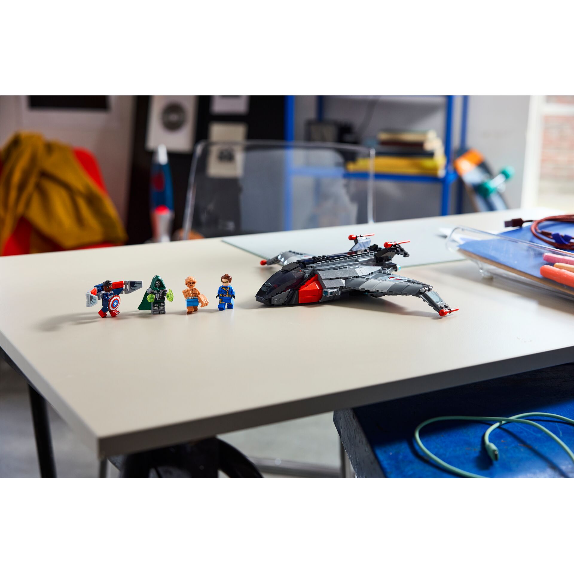 Lego, Spaceship, Miniaturfiguren, Grauroter Fahrzeug, Sets