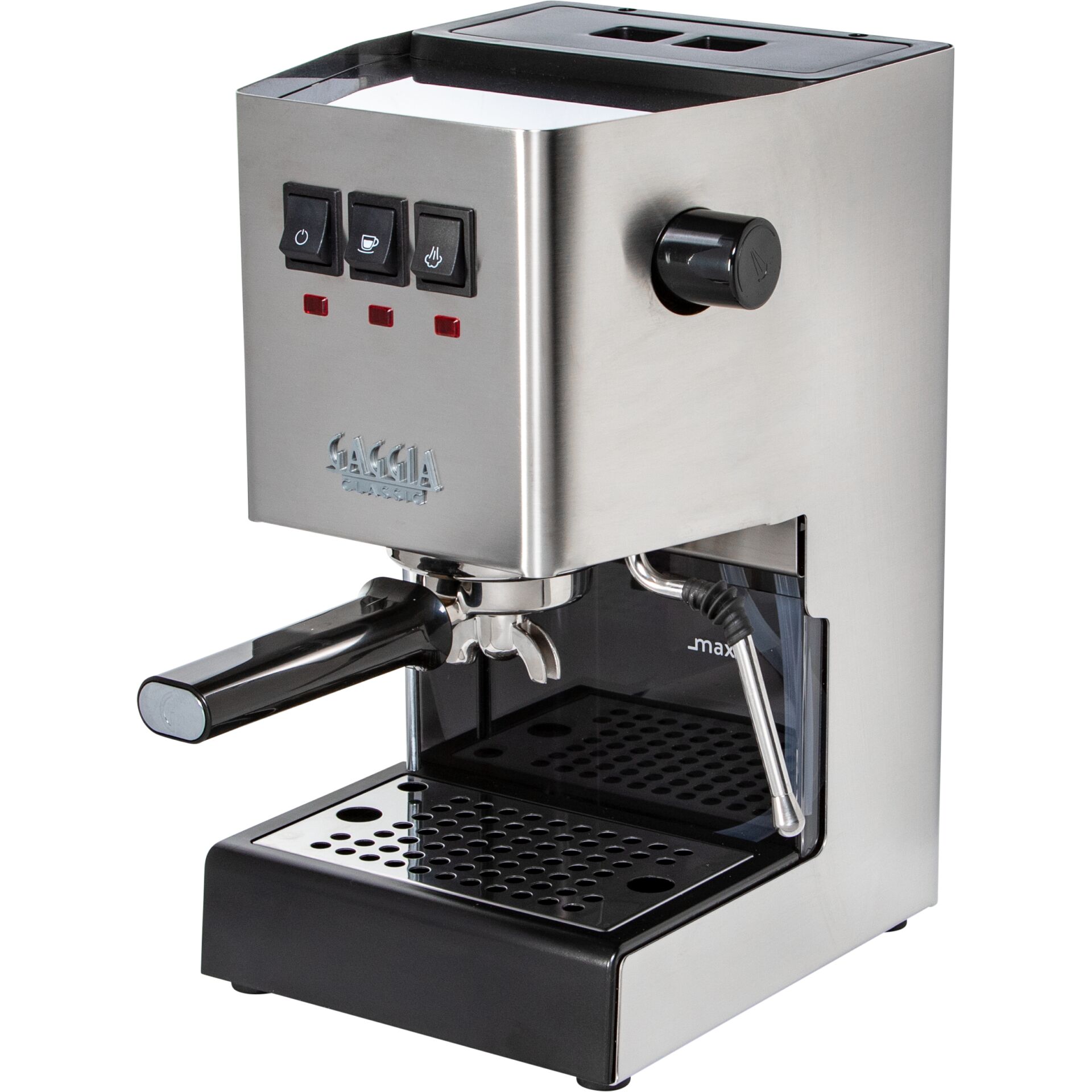 Espressomaschine, Stahl, Edelstahl, Portafilter, Gebrauchsmäßig