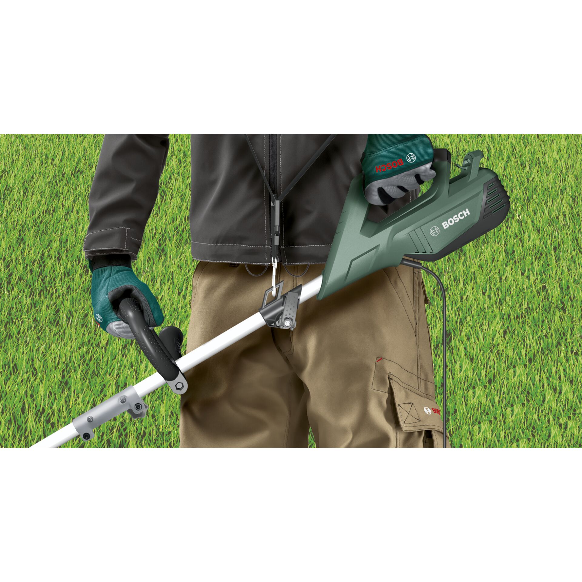 Gras, Pflanze, Rasen, Handschuh, E-Scooter