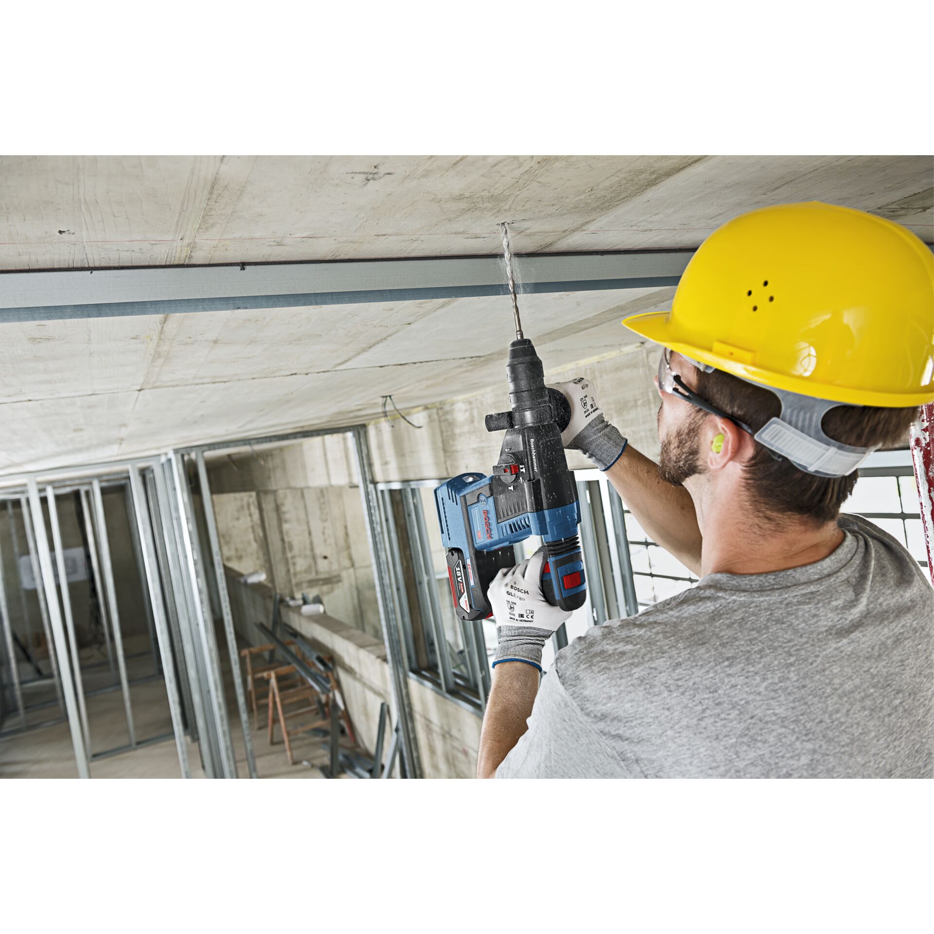 Person, Arbeiter, Gerät, Elektrische Bohrmaschine, Werkzeug