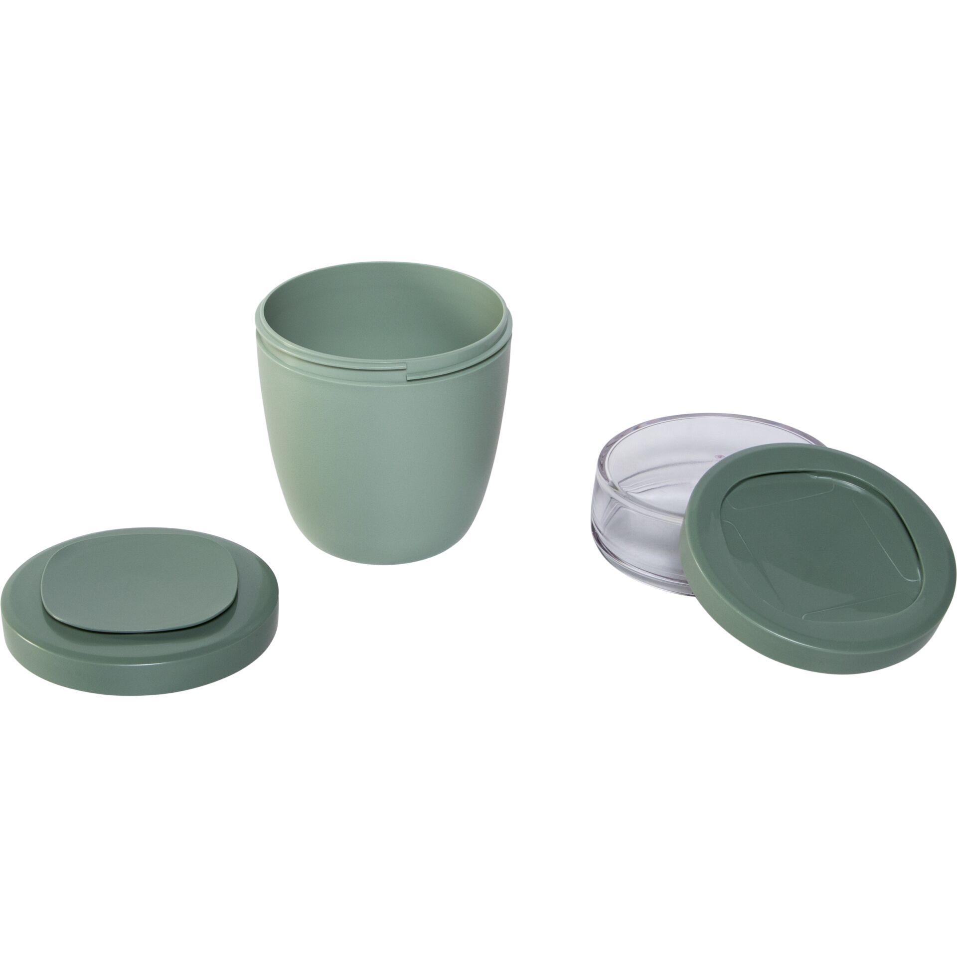 Reisebecher, Becher-Set, Tupperware, Kalt/Heißbehälter, Grün