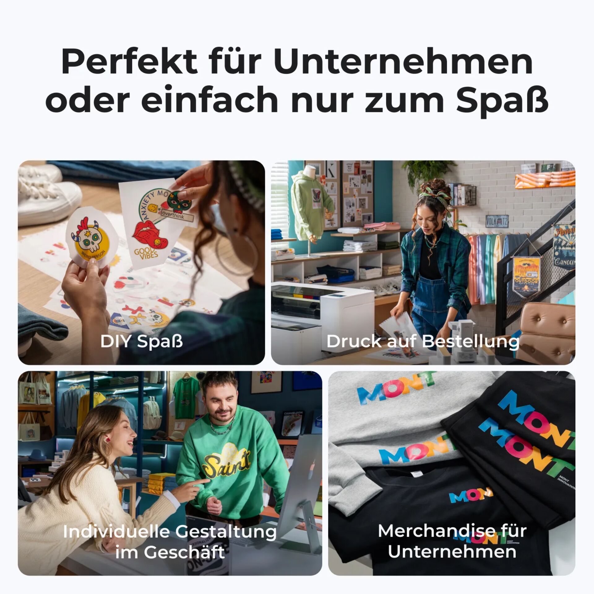 Druck, Merchandise, Textilien, Shop, Gestaltung