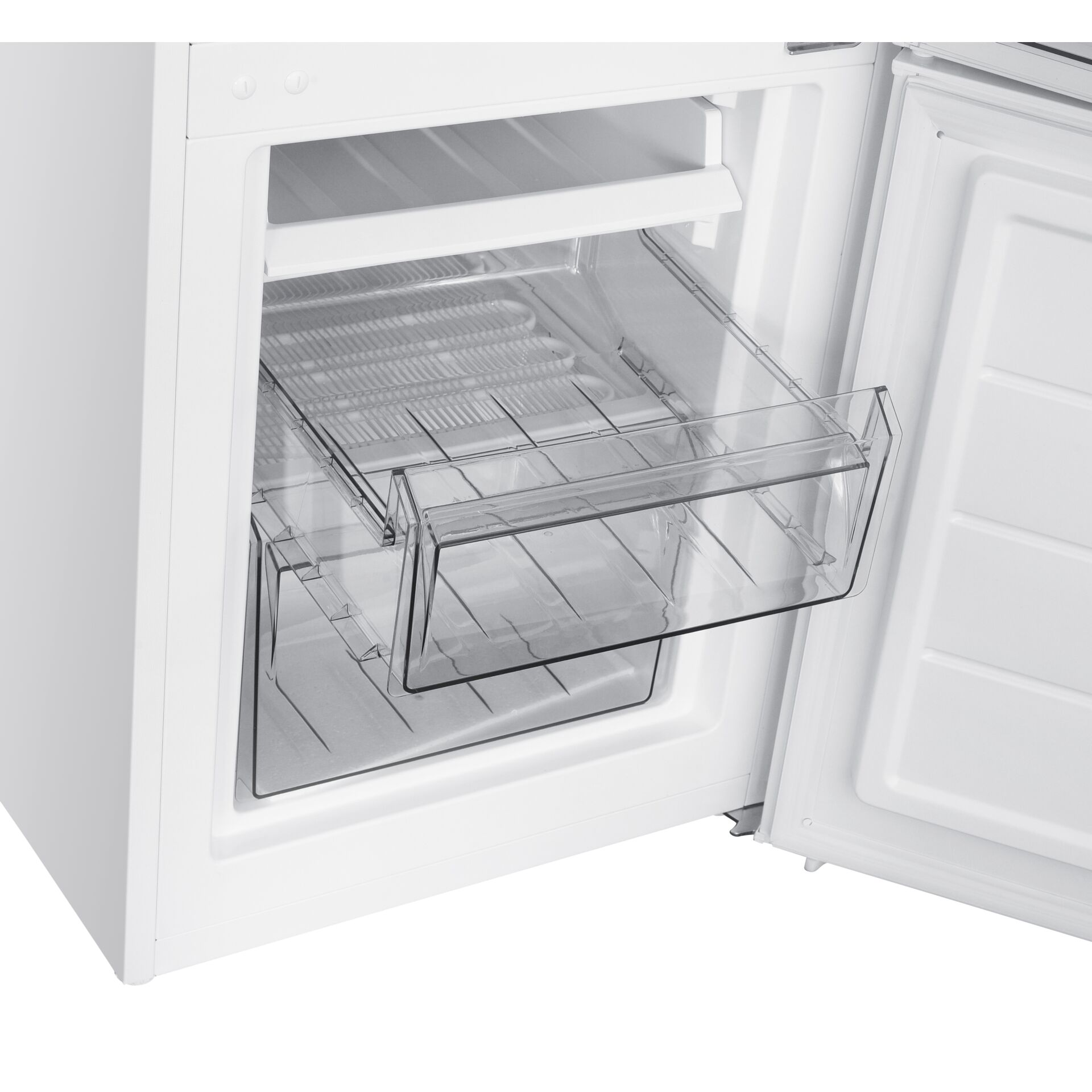 Kühlschrank, Unterschrank, Pull-Out-Schublade, Edelstahloptik, Kühlfach