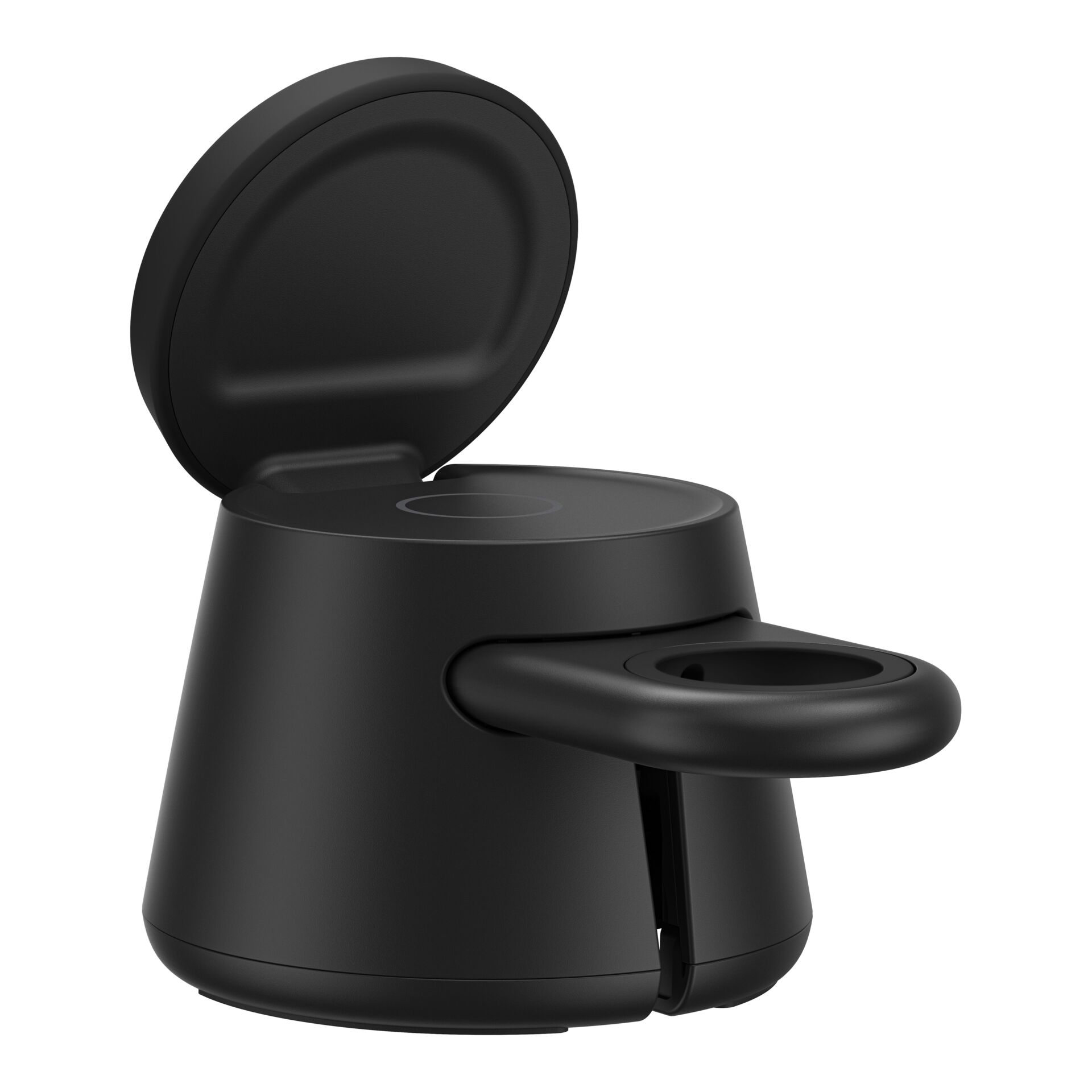 Kaffeemaschine, Mini-Kaffeemaschine, Deckel, Schwarz, Kapselhalter