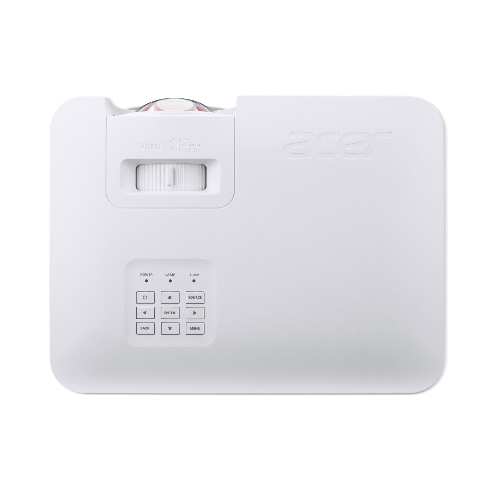 Projektor, Weiß, Lampe, Bedienfeld, Acer