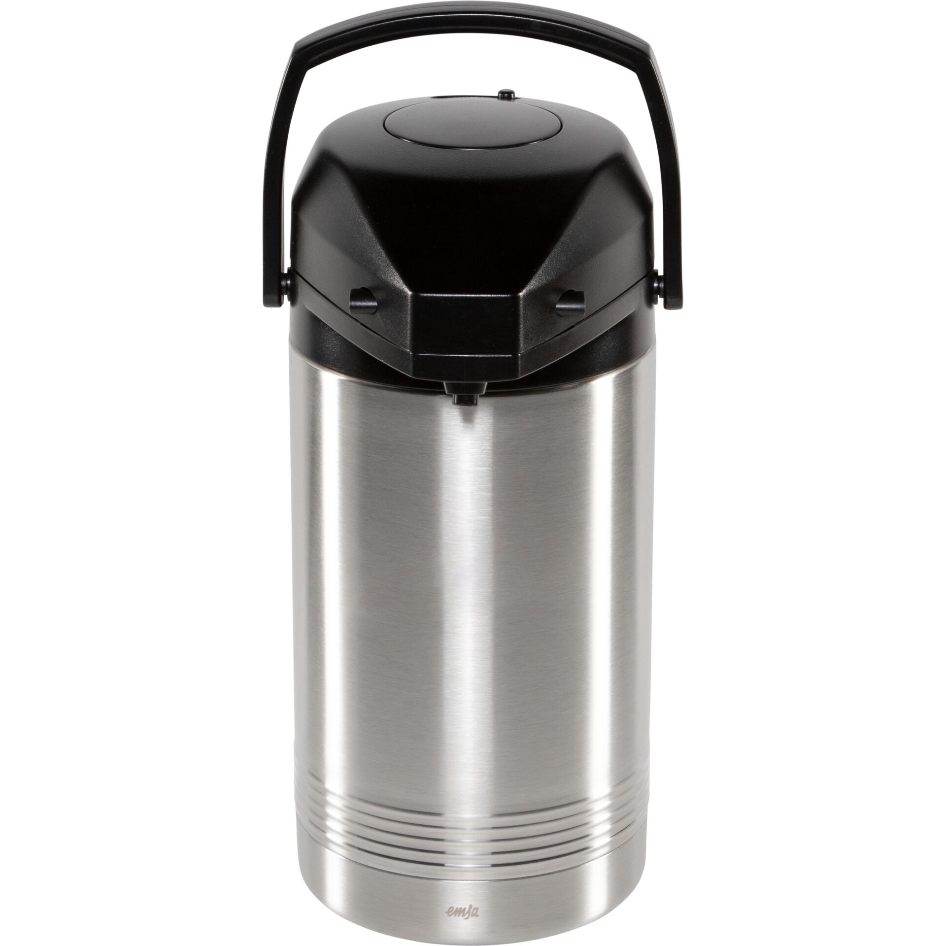Thermosflasche, Stahl, Edelstahl, Vakuumisolierung, Handgriff