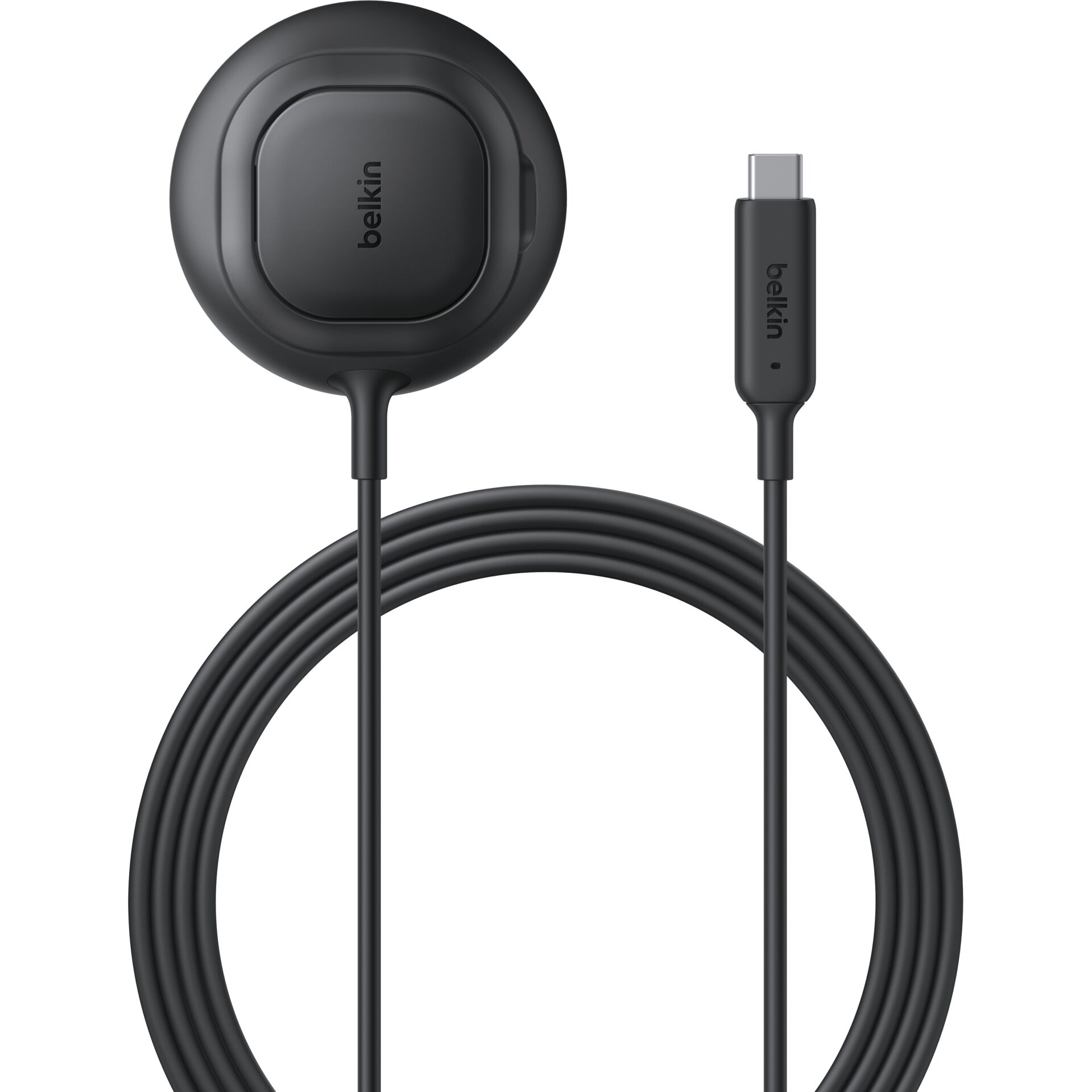 Belkin UltraCharge Ladepad Qi2  25W m.Standfuß schw. WIA013hqBK